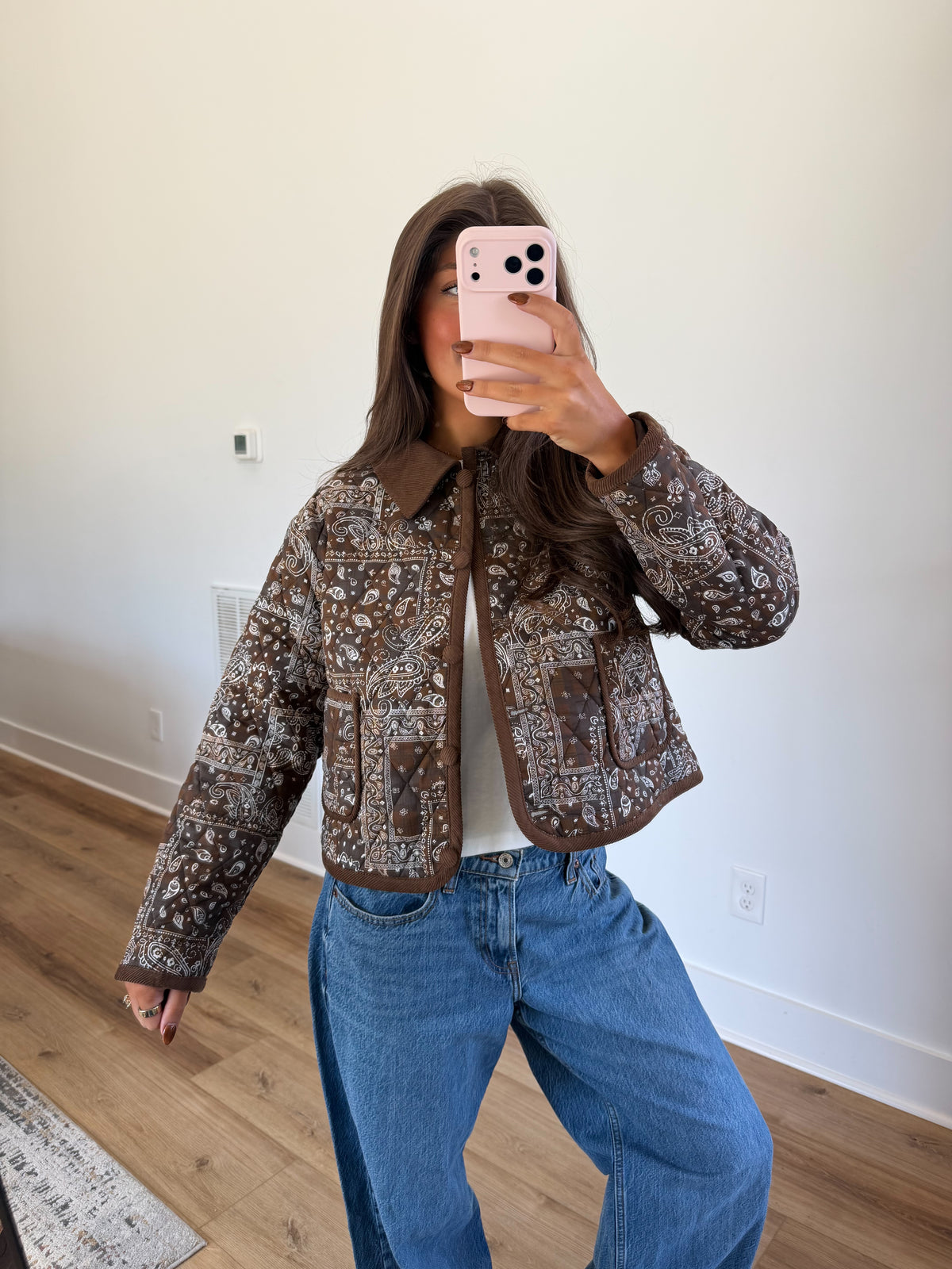 Bandana Quilted Jacket