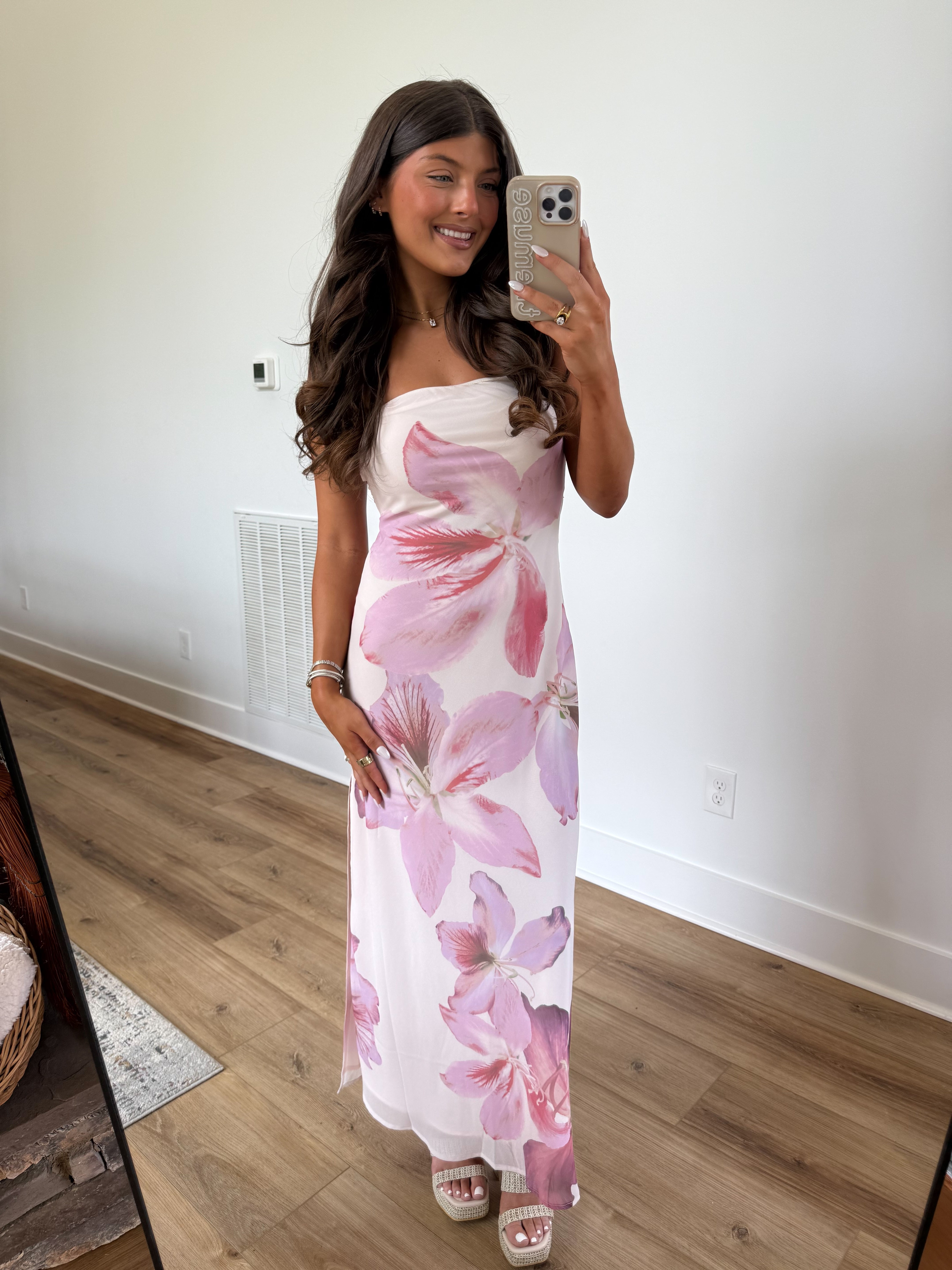 Petals & Sun Maxi Dress