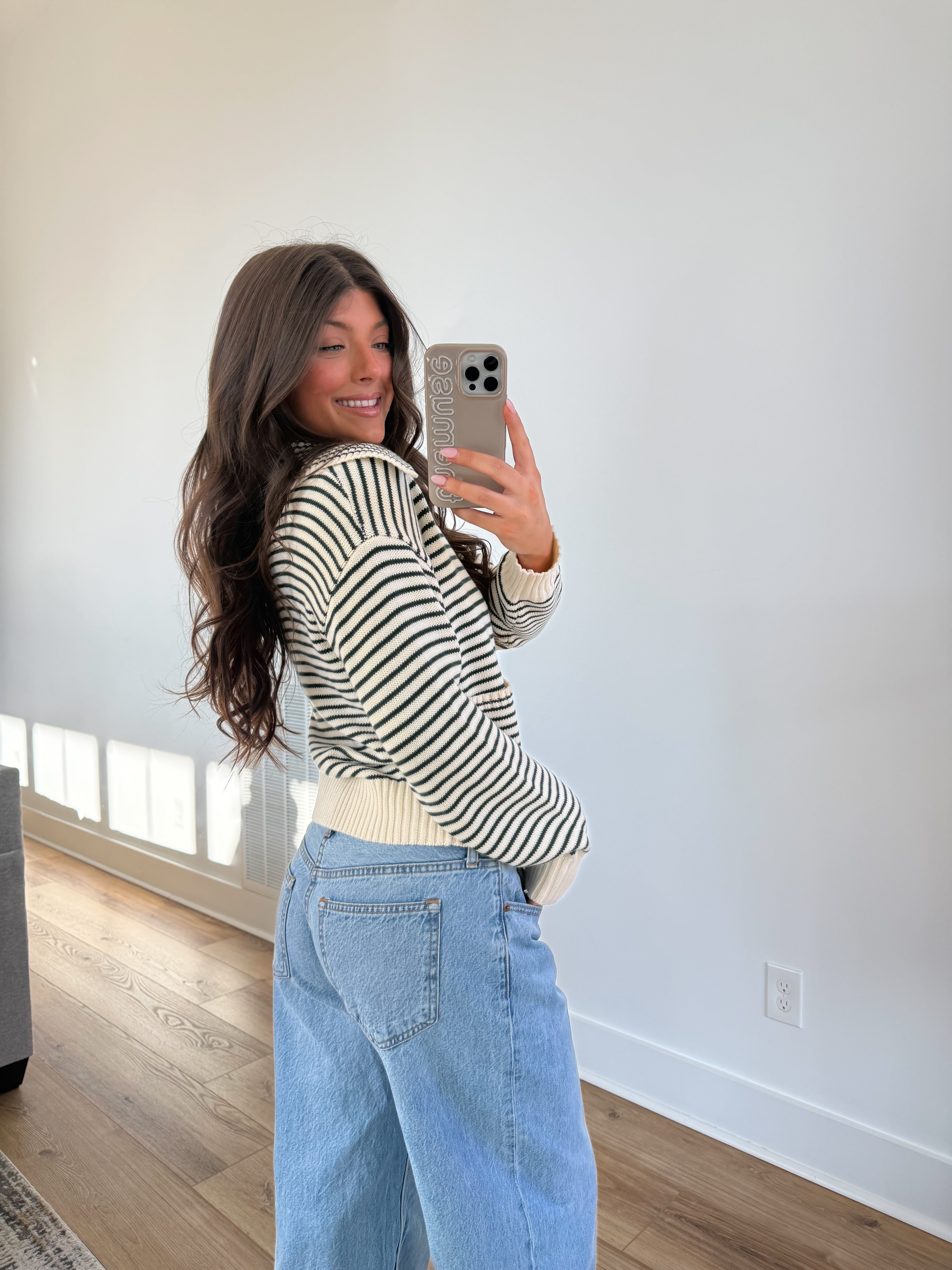 The Varsity Stripe Zip