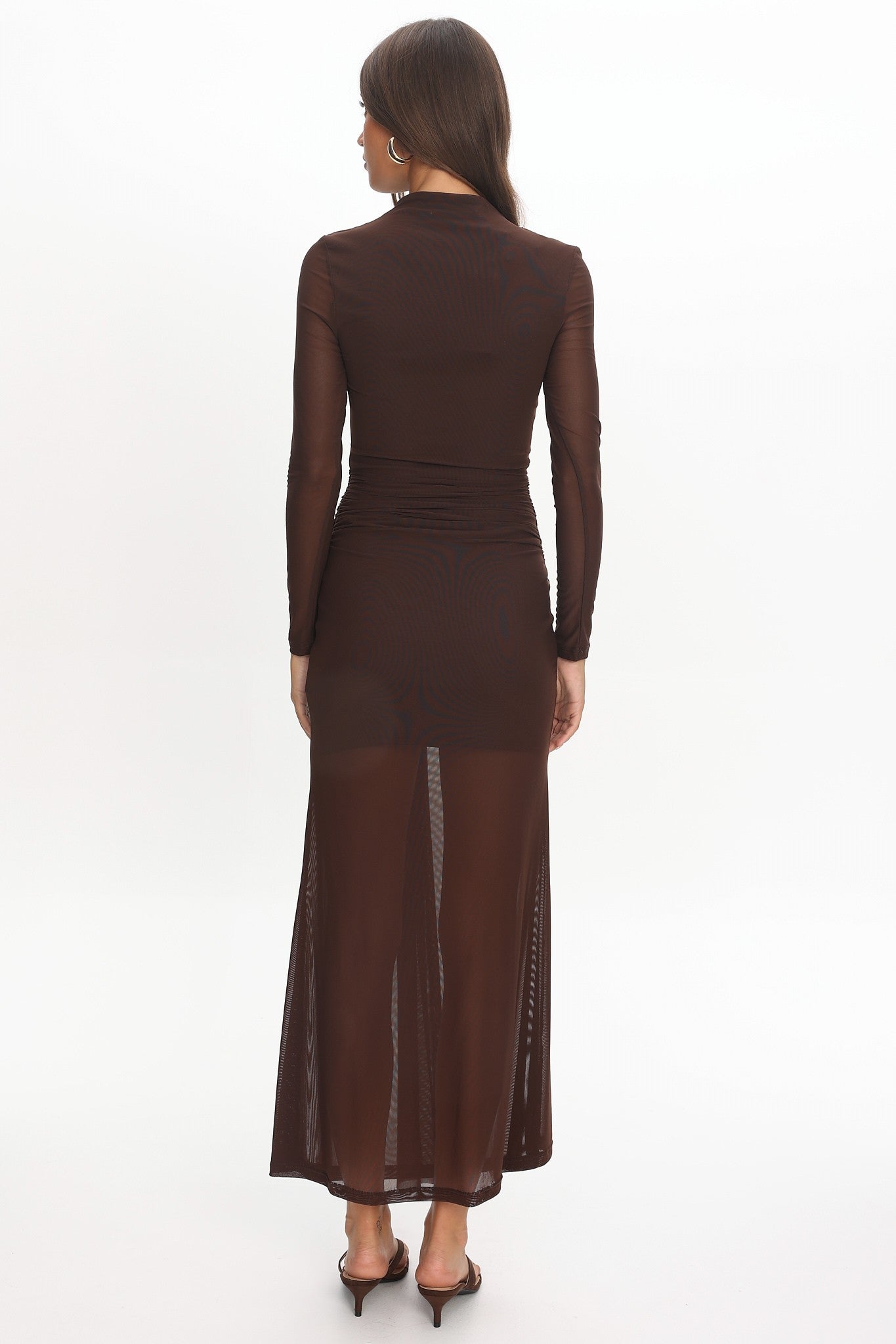 Cocoa Drape Dress