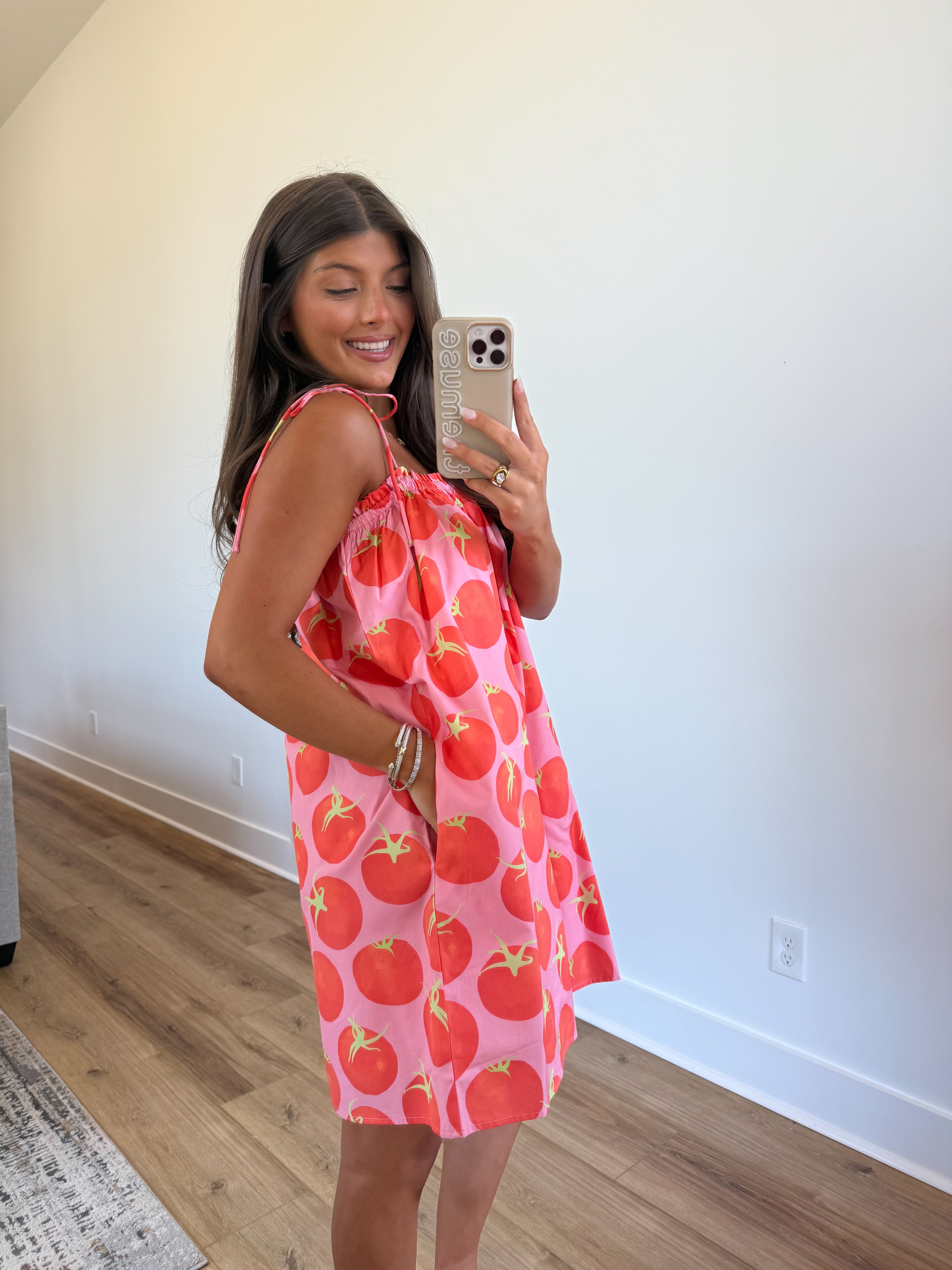 Tuscan Tomato Dress