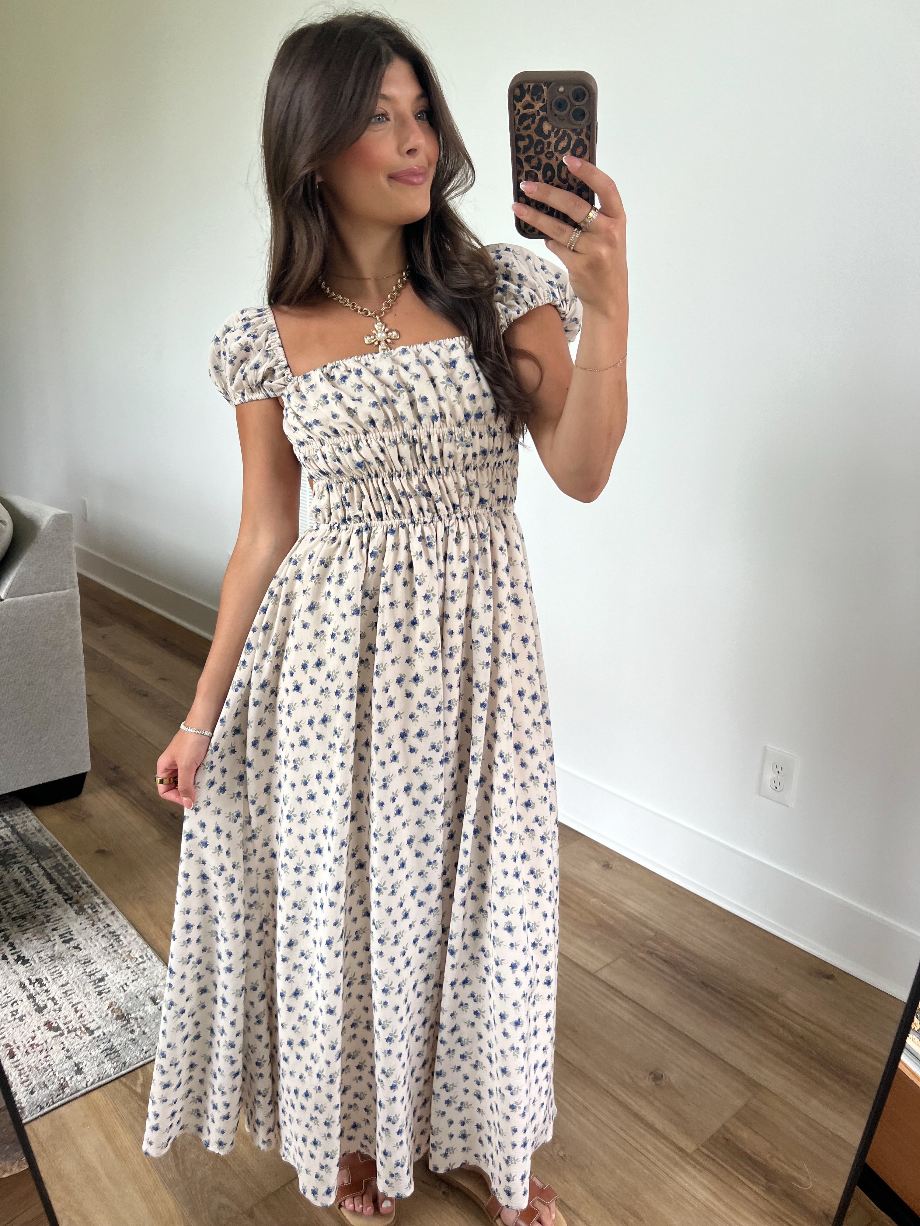 Picking Flowers Maxi Dress
