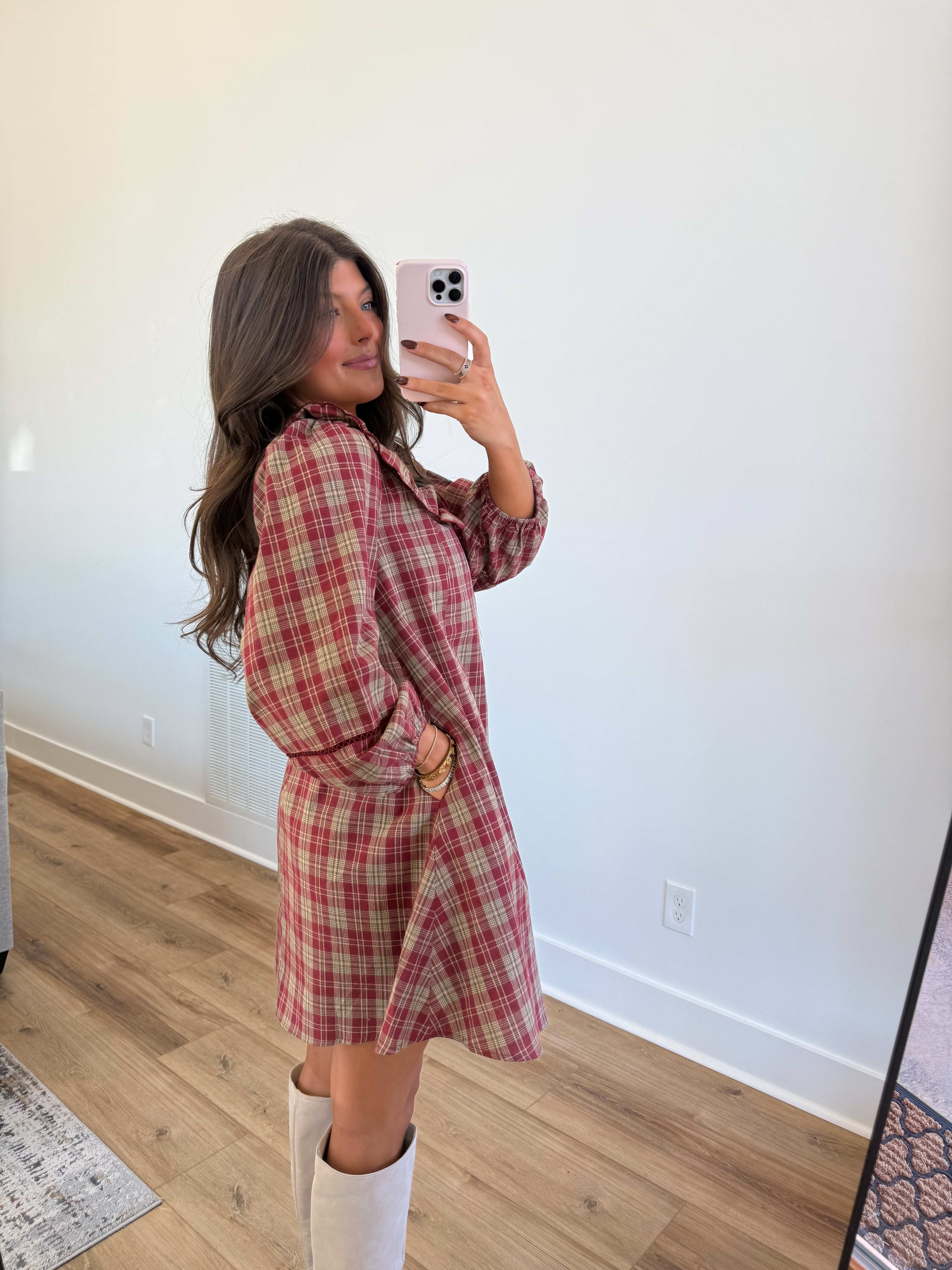 The Cranberry Cottage Dress