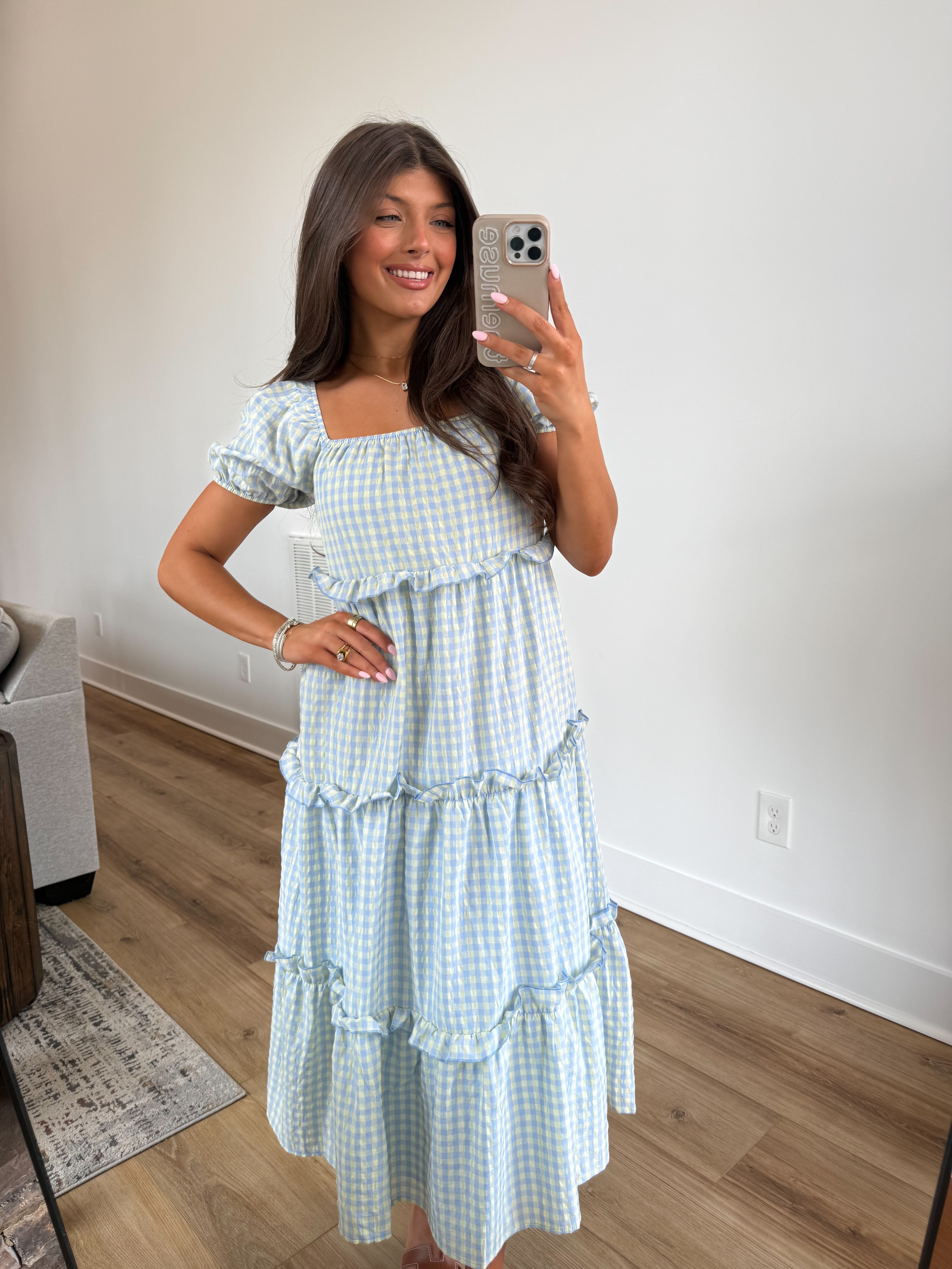 The Savannah Gingham Dress