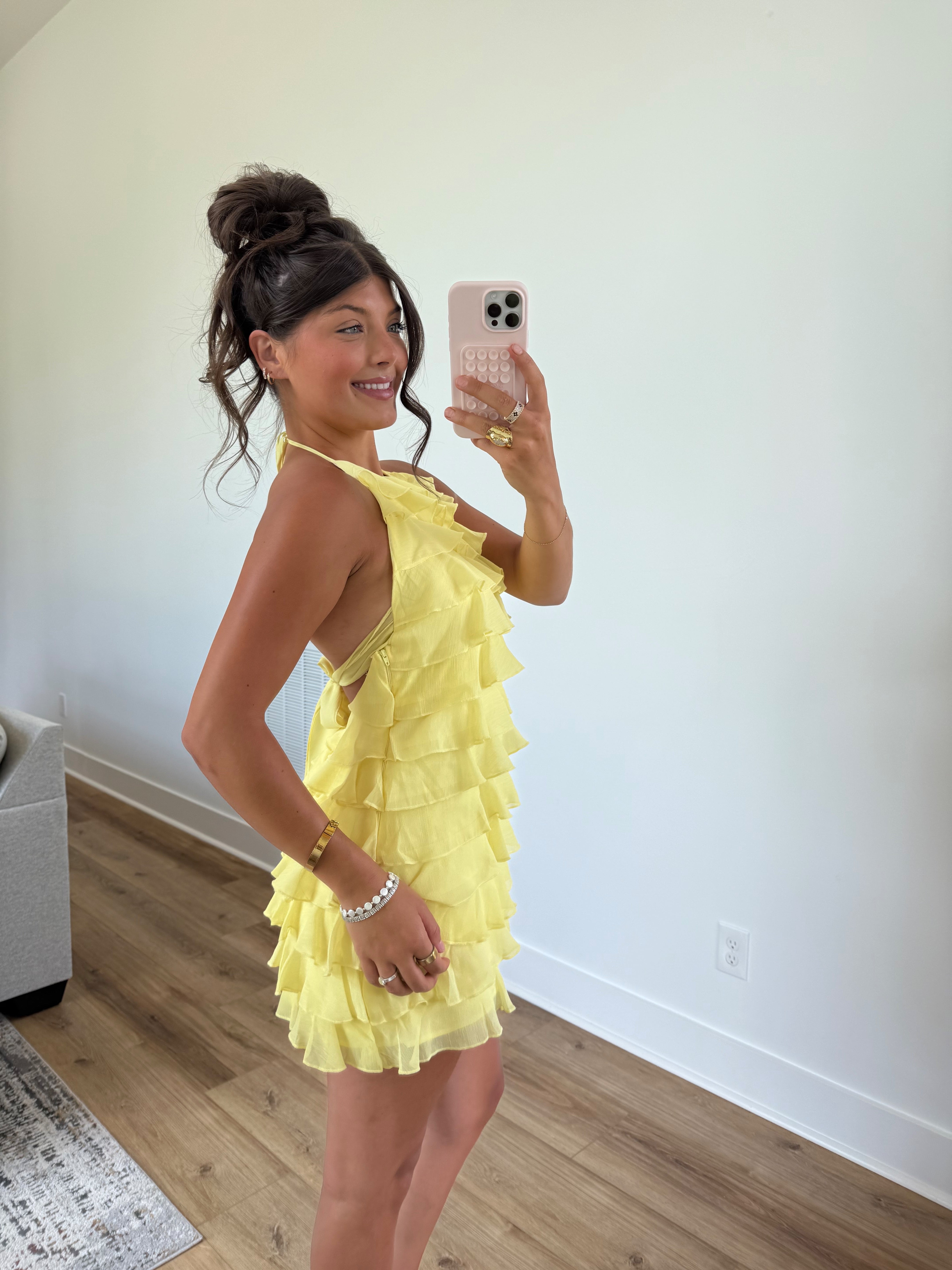 Lemon Drop Mini Dress