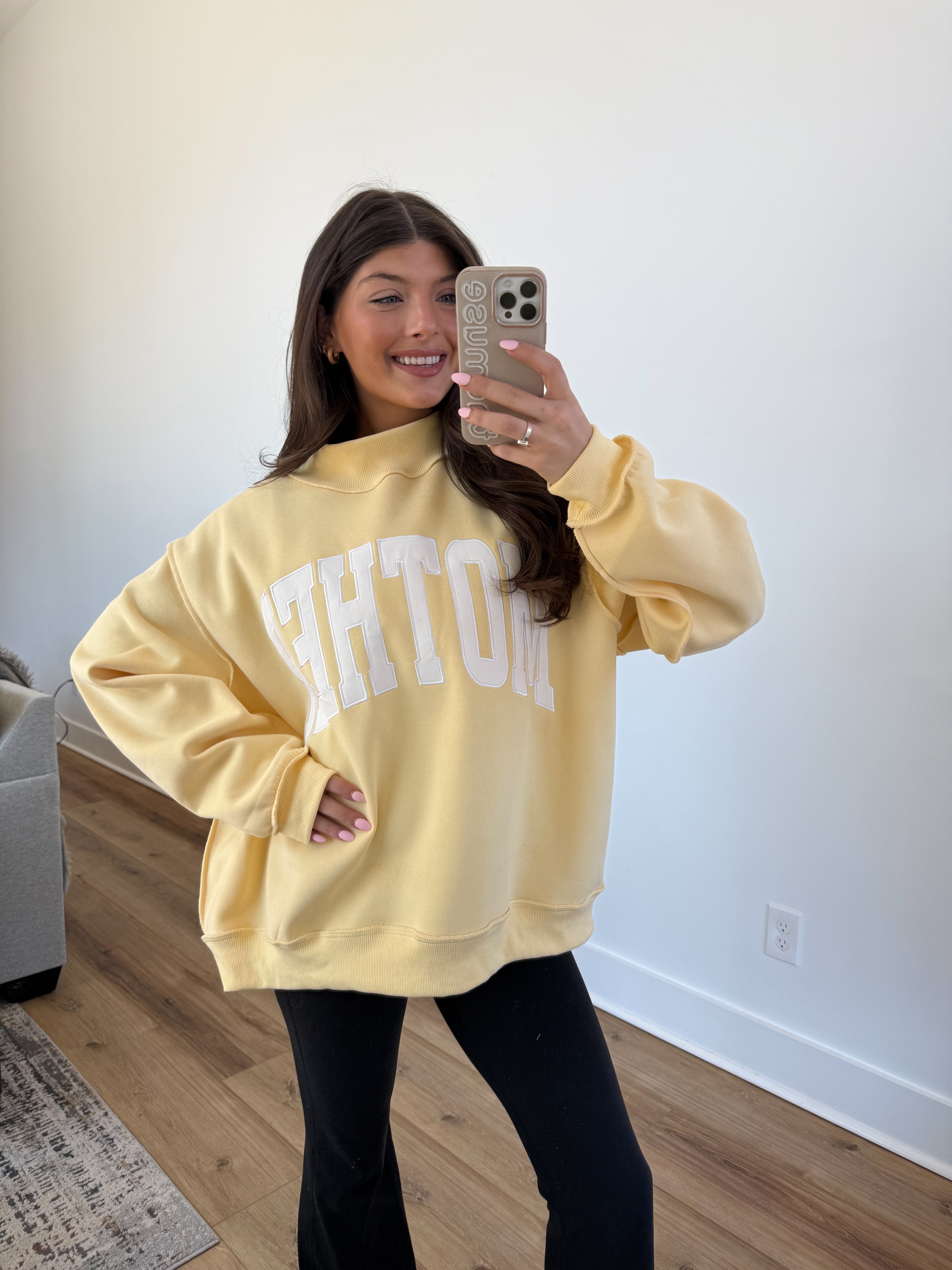 Mother Mockneck (Yellow)(Restock) – Shop The Muse