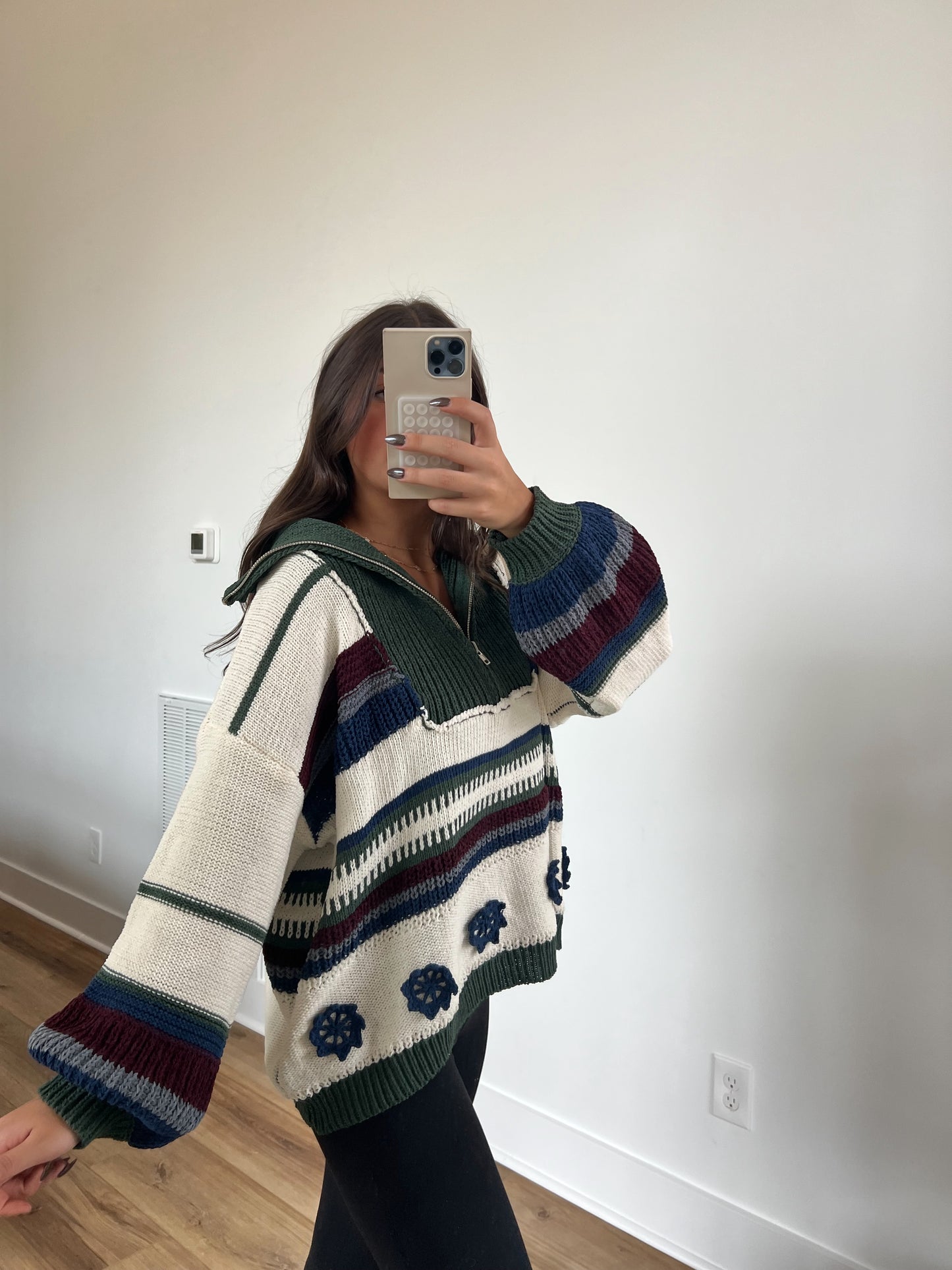 Dreamy Pullover (Green Multi)