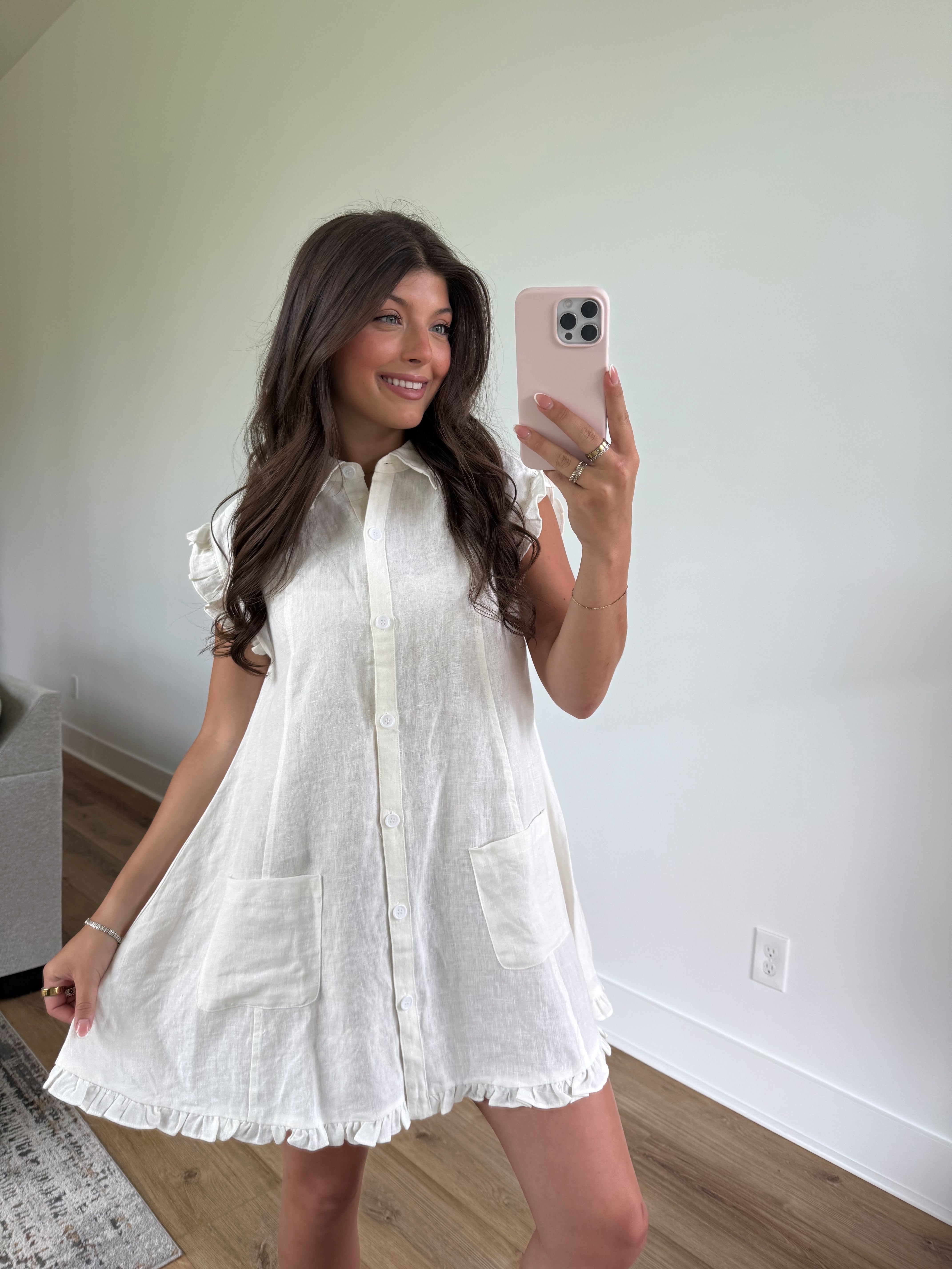 Ally Linen Dress