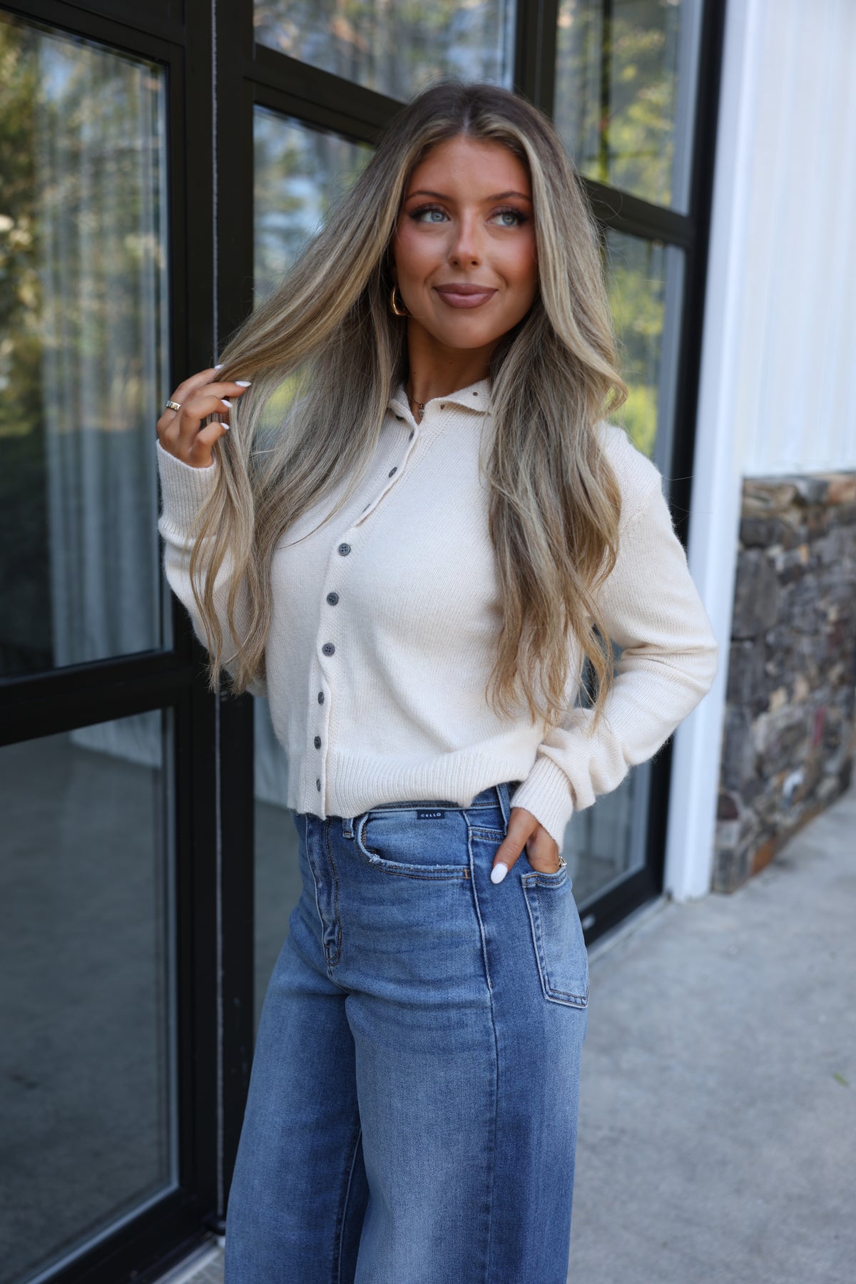 Perfectly Buttoned Cardigan