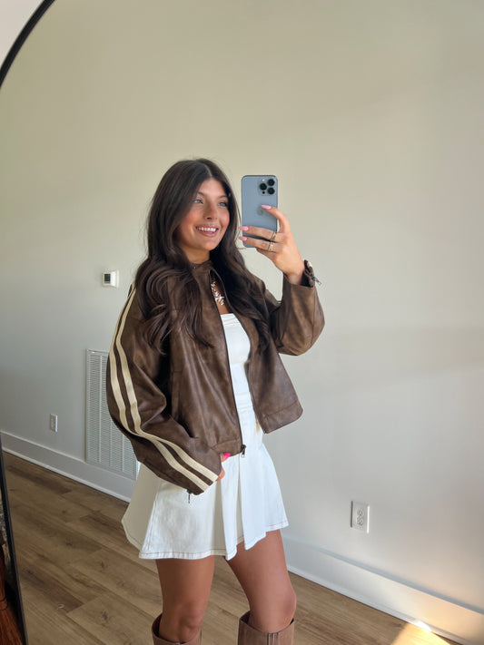 Clay Leather Jacket