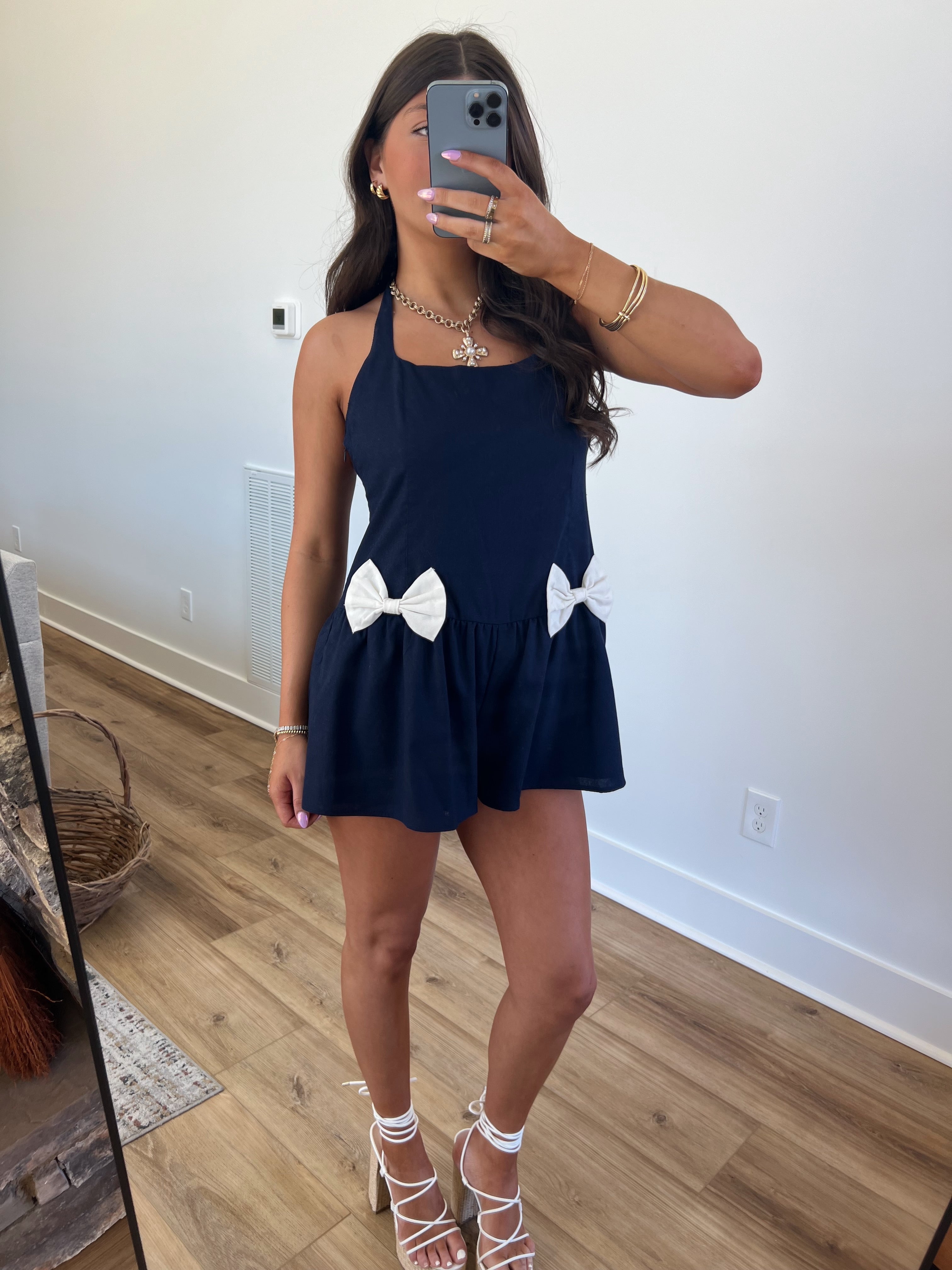 Talyn Bow Romper