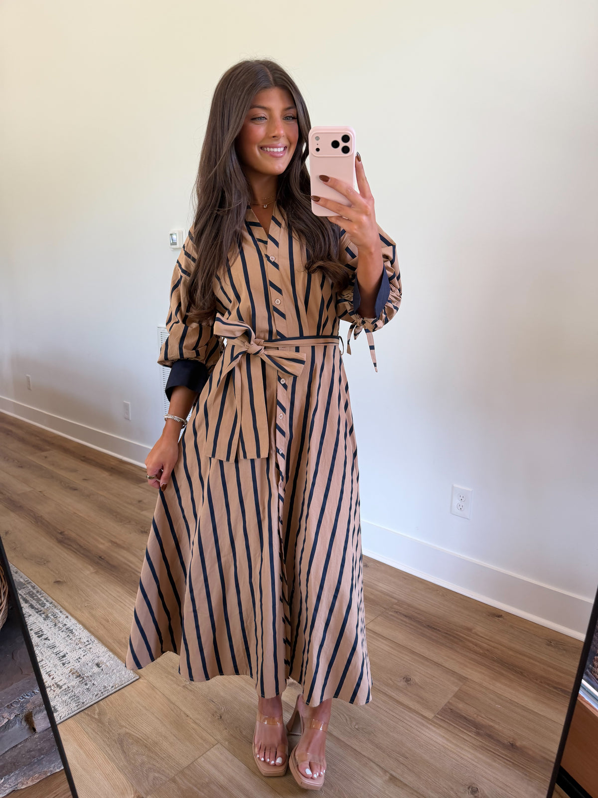 Blueberry Brown Sugar Midi Dress