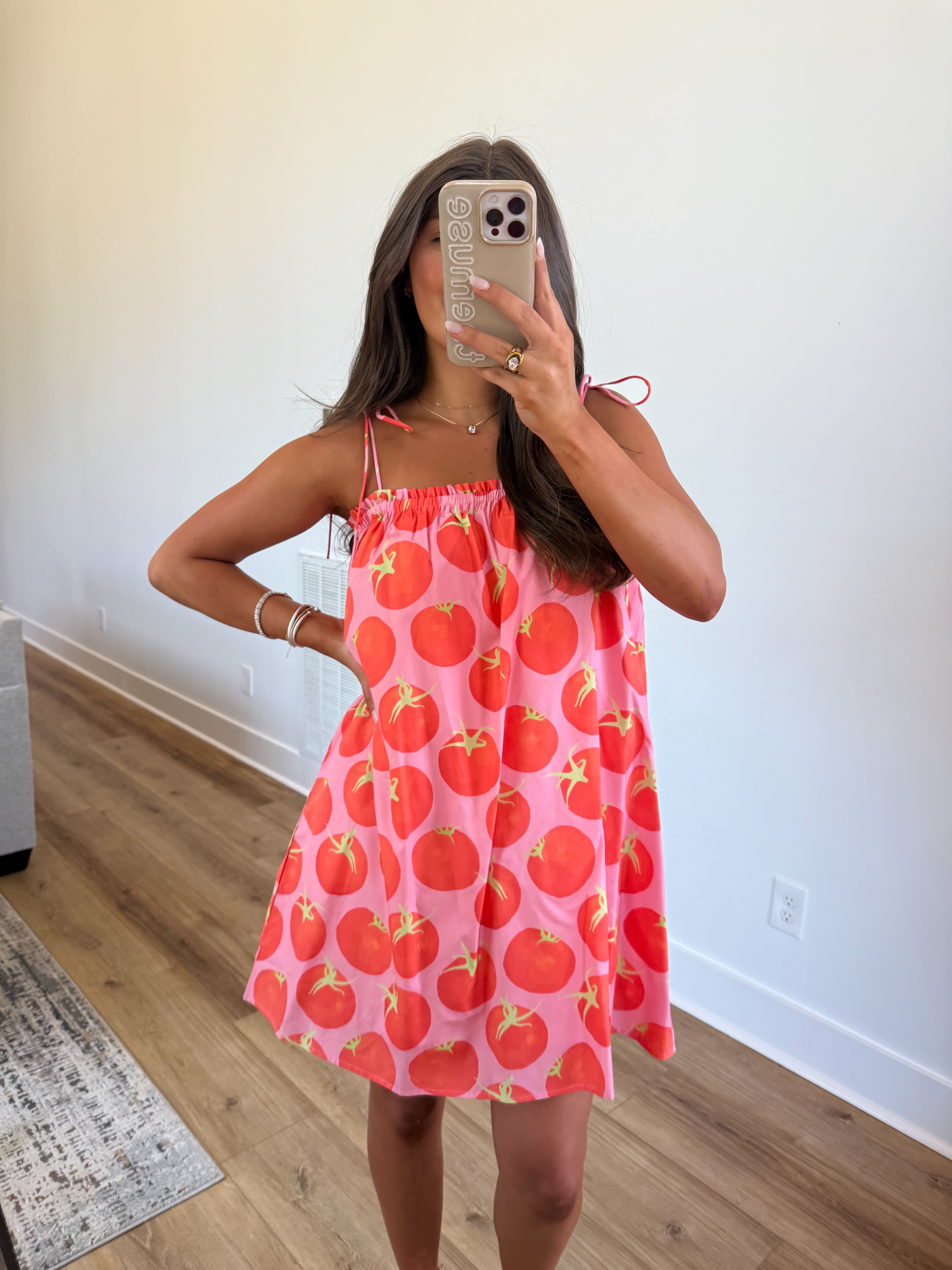 Tuscan Tomato Dress