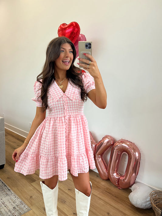 Conversation Hearts Mini Dress (Restock)