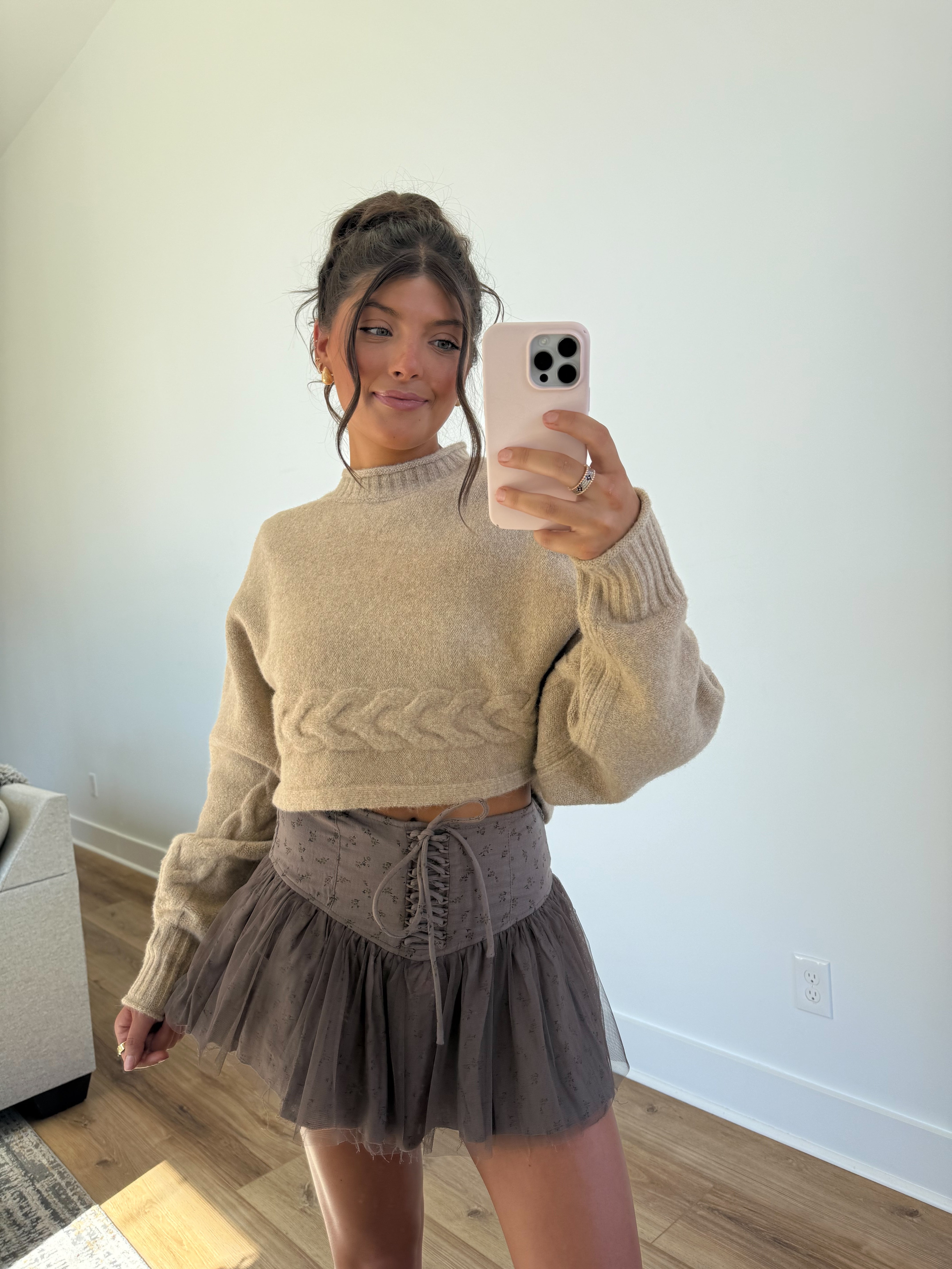 Twisted Toffee Sweater