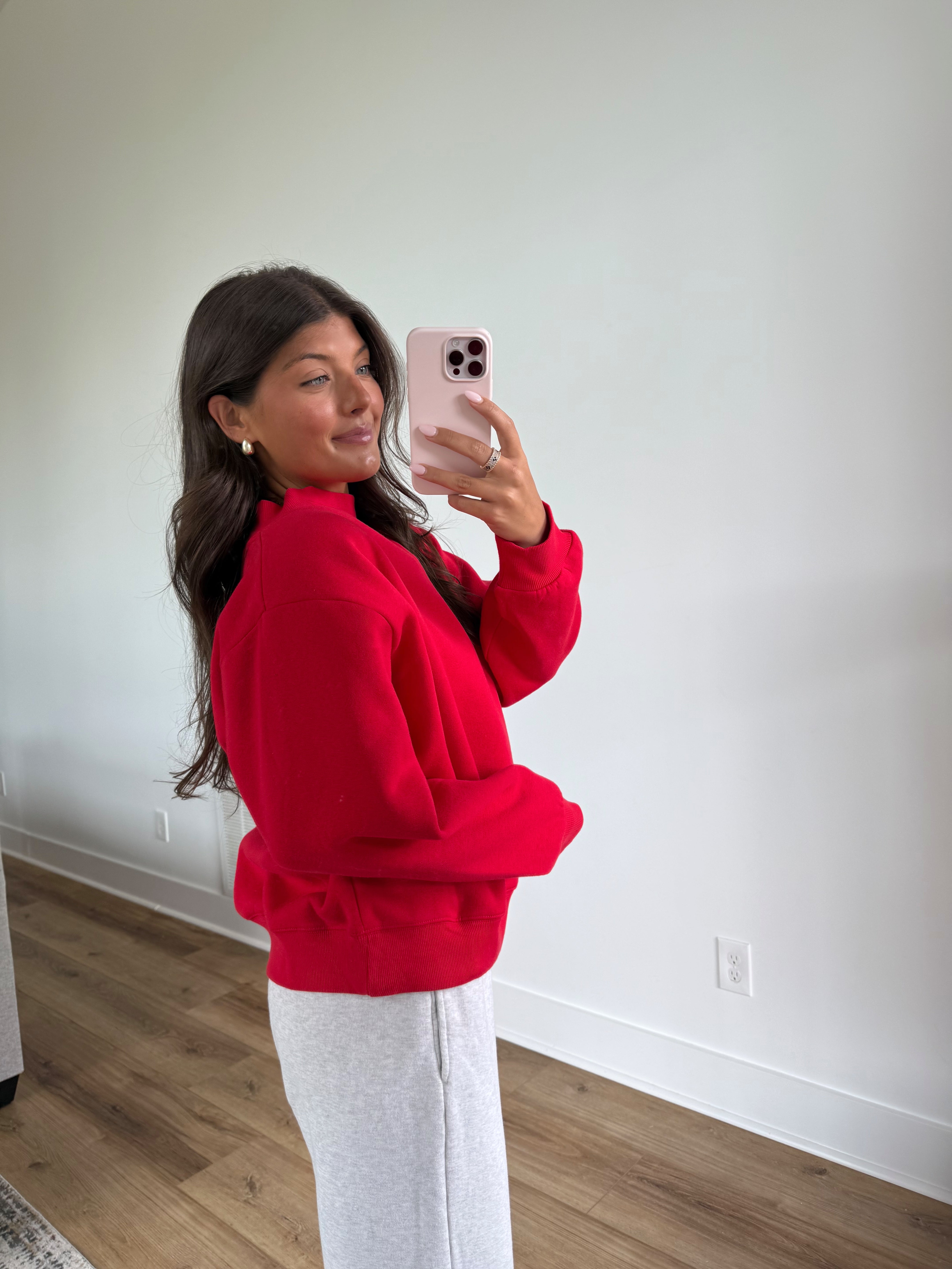 Everyday Mockneck (Red)