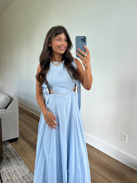 (Blue) The One Maxi Dress