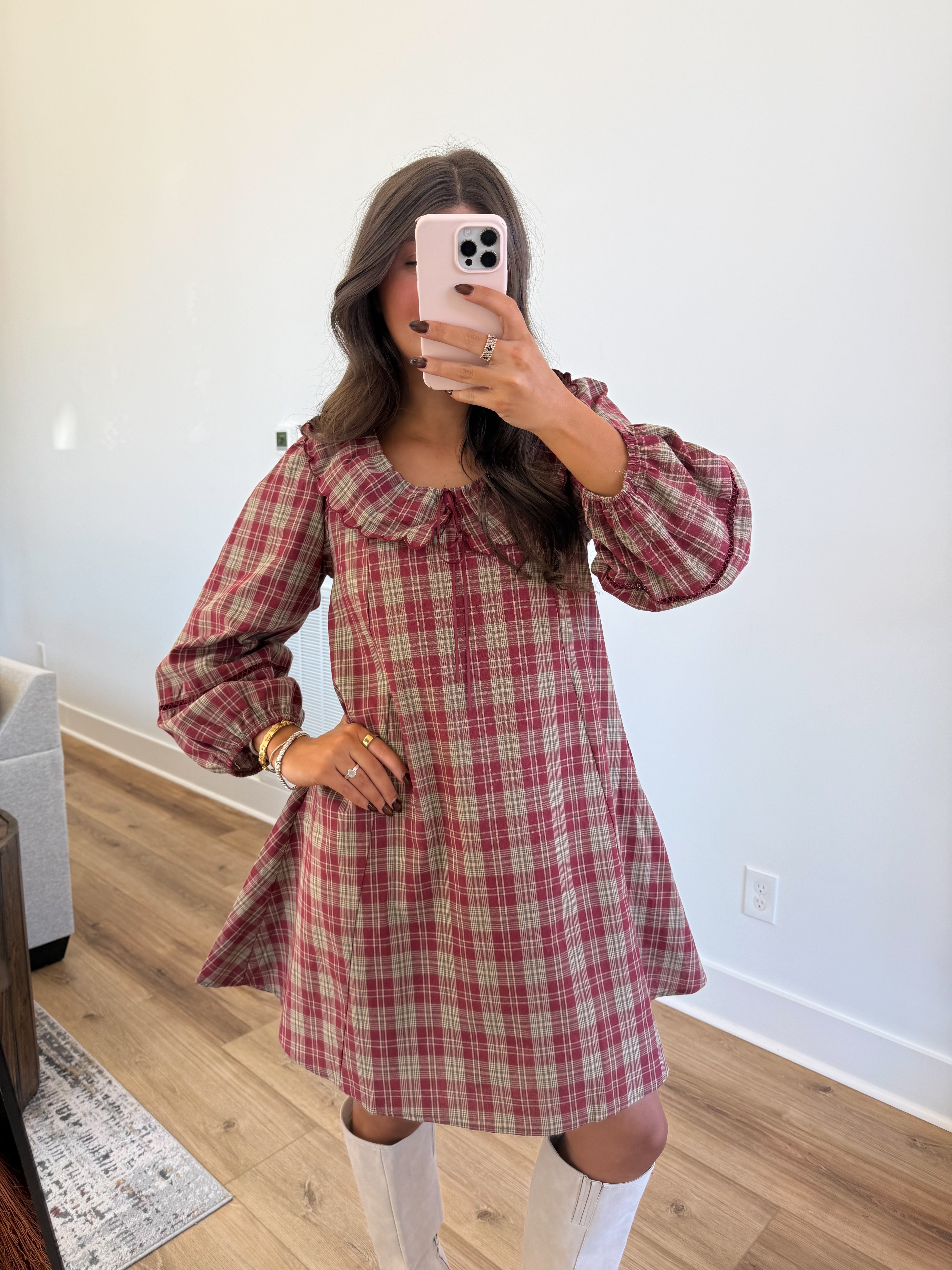 The Cranberry Cottage Dress