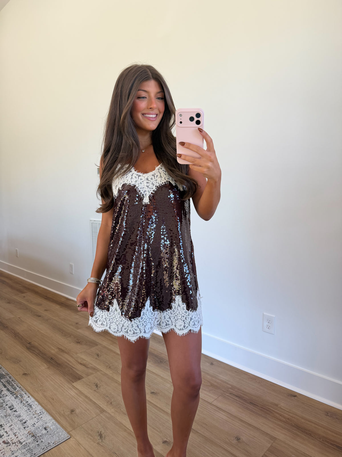 Gigi Mini Dress (Burgundy)
