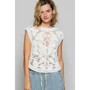 The Oasis Chrochet Top