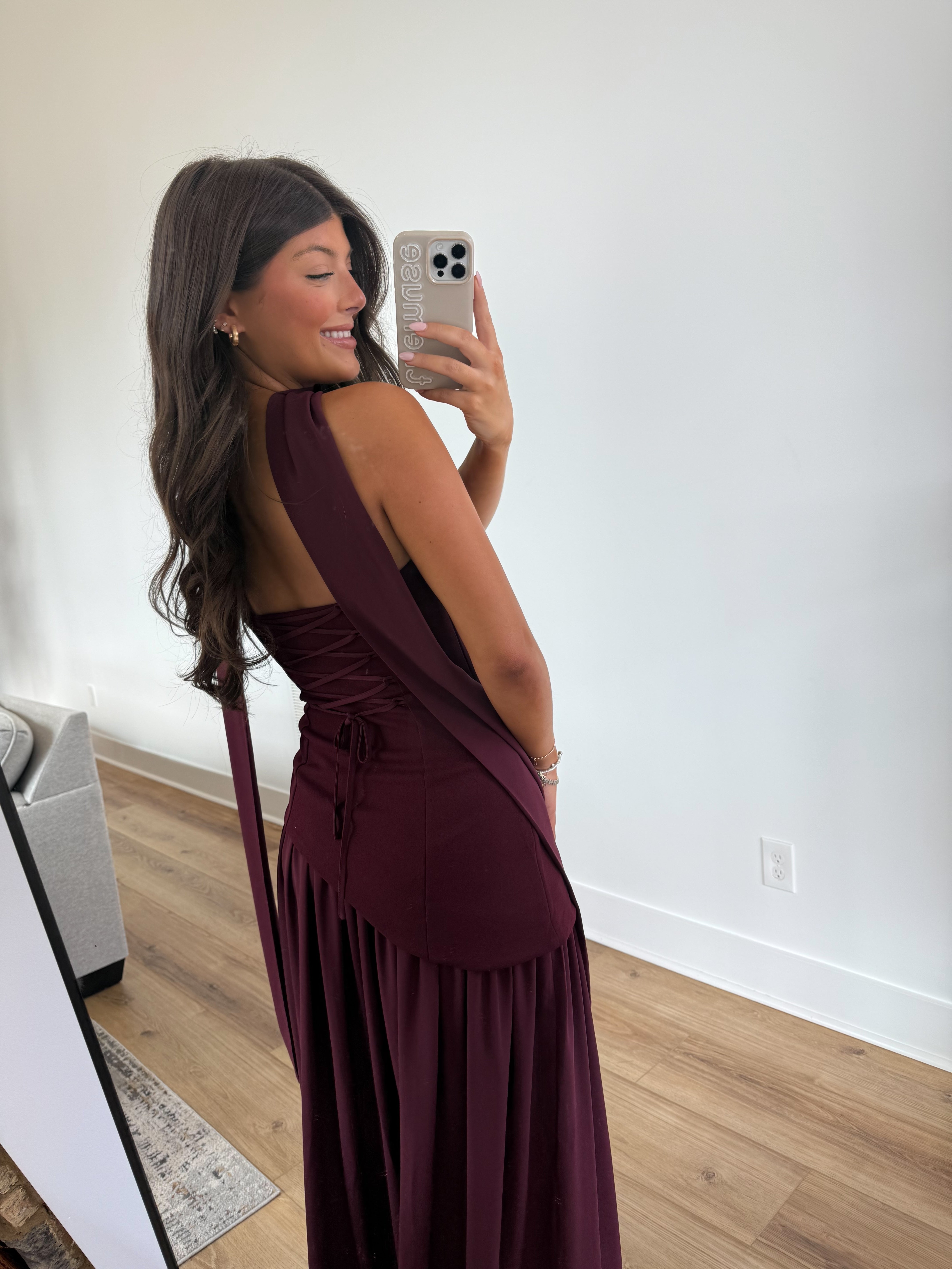 The Scarlet Scarf Maxi