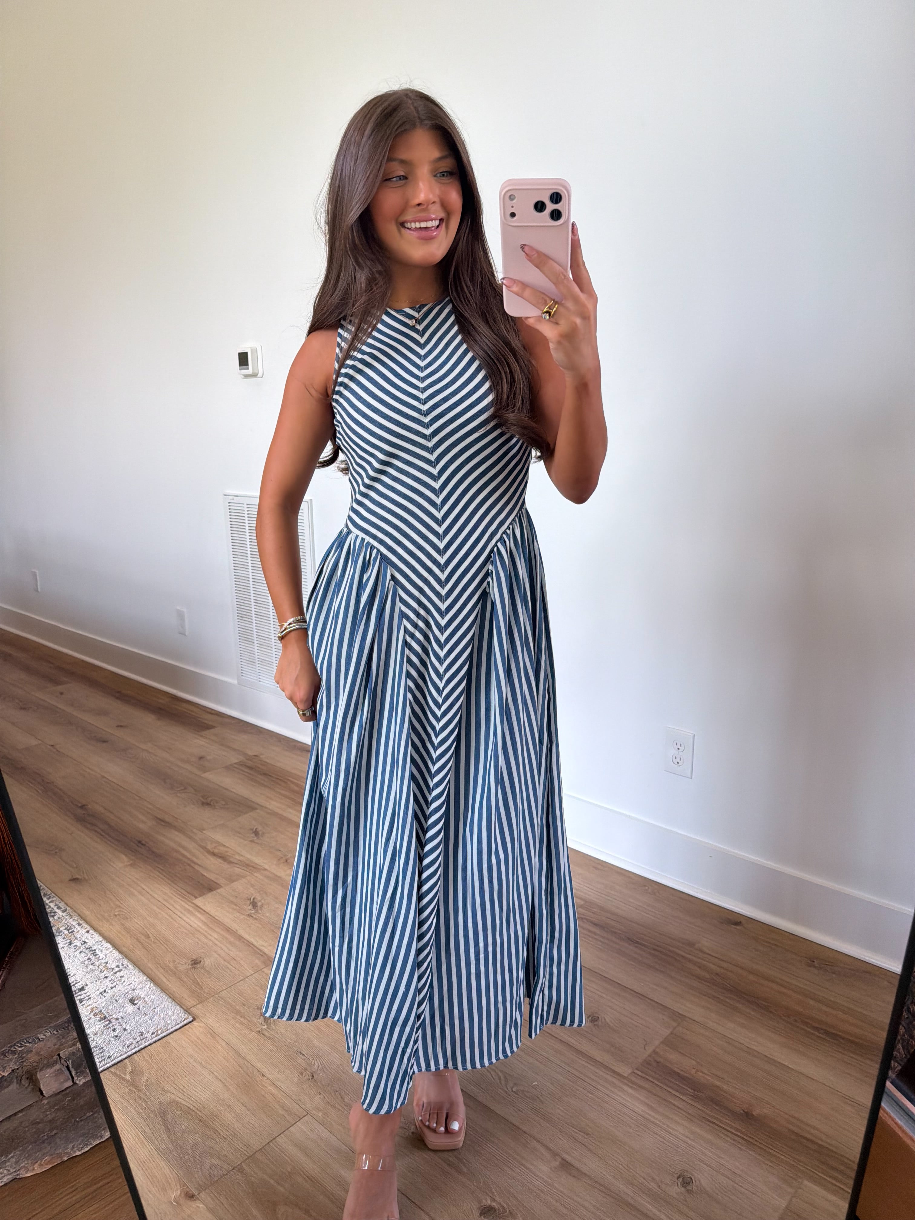 Denim Row Maxi