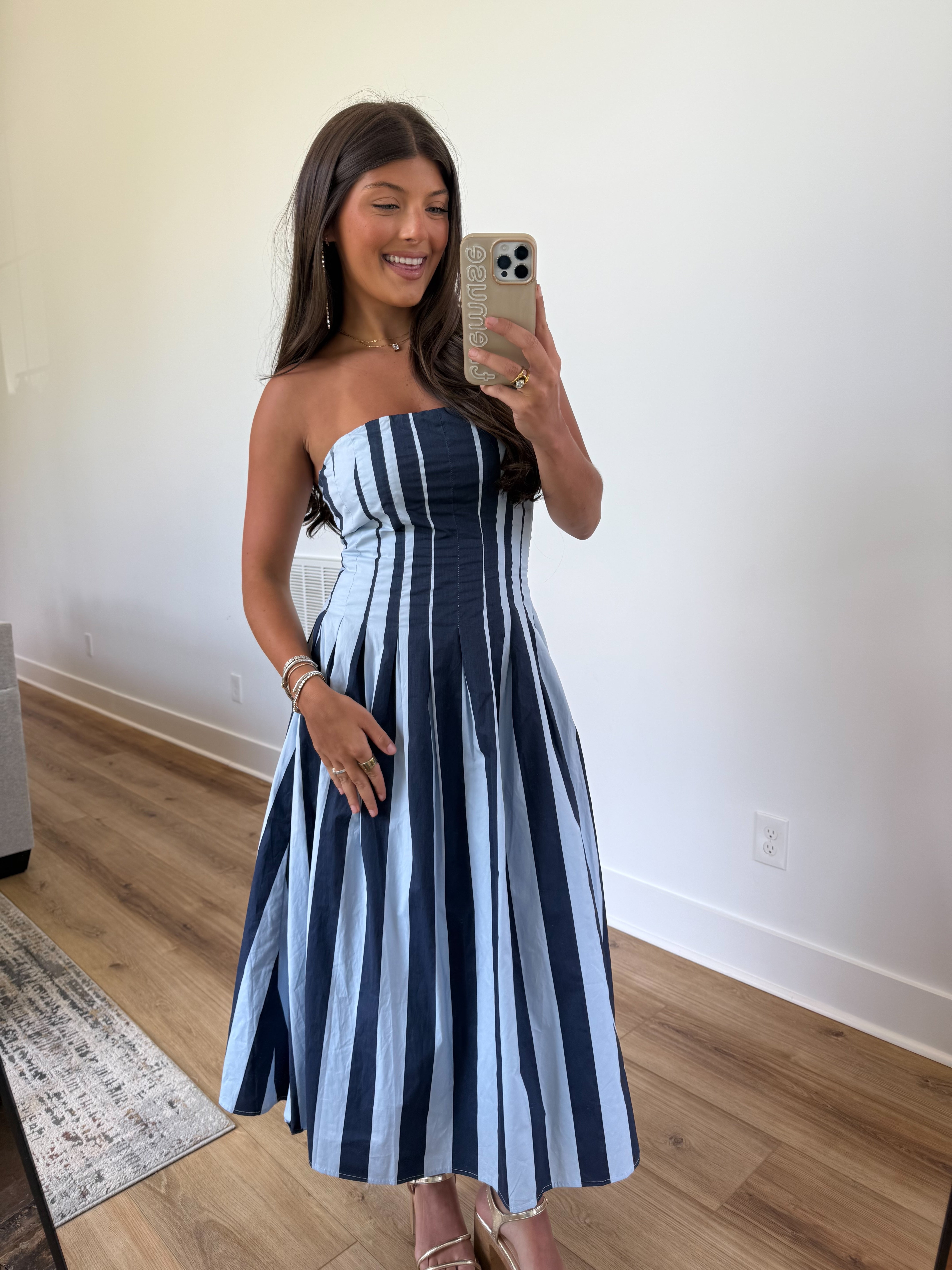 Blue Bay Stripe Dress