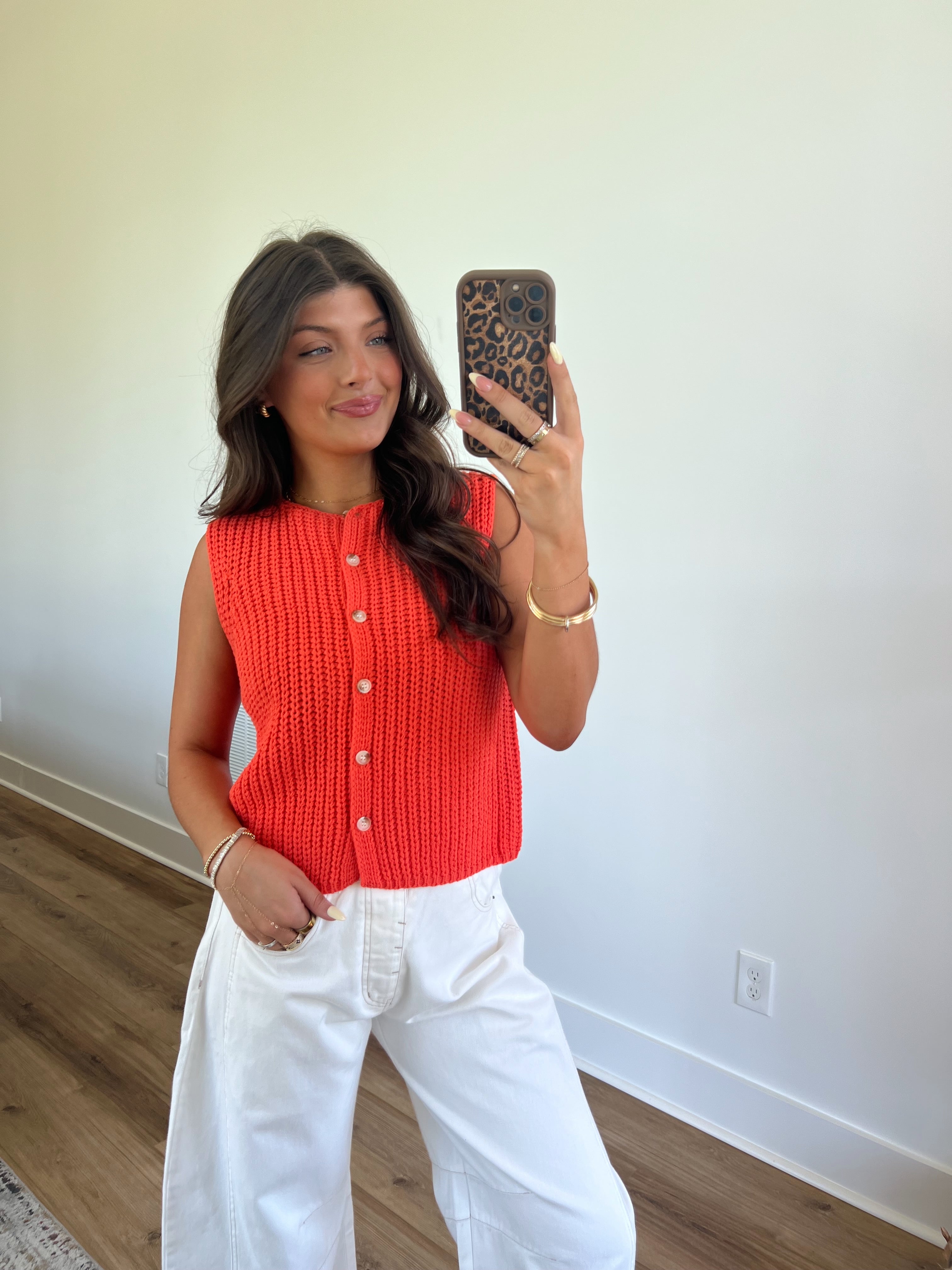 Starburst Sweater (Orange)