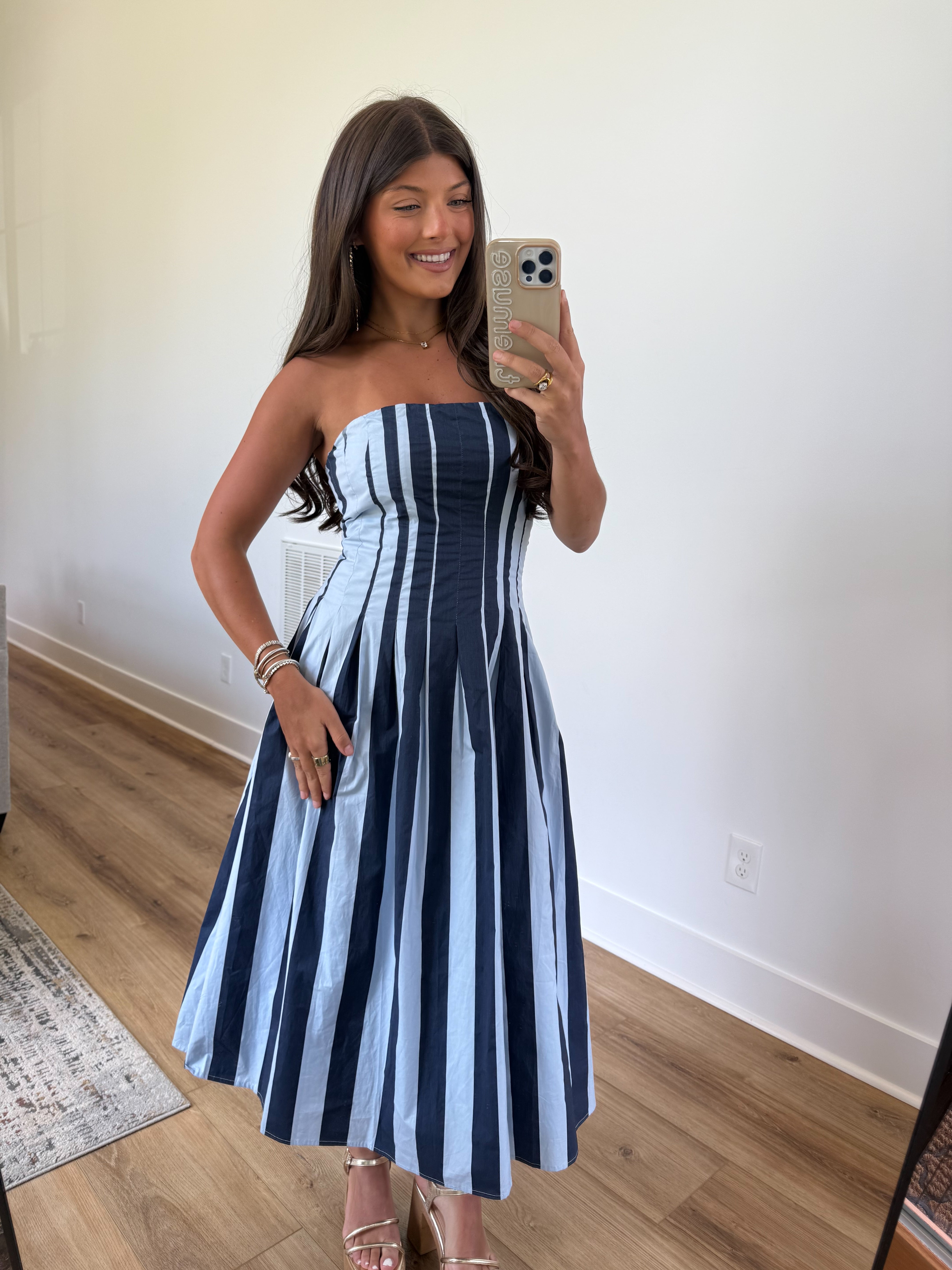 Blue Bay Stripe Dress