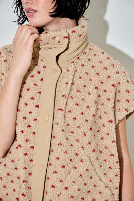 The North Pole Sherpa Vest (PRE-ORDER (1-2 weeks)/ Restock)