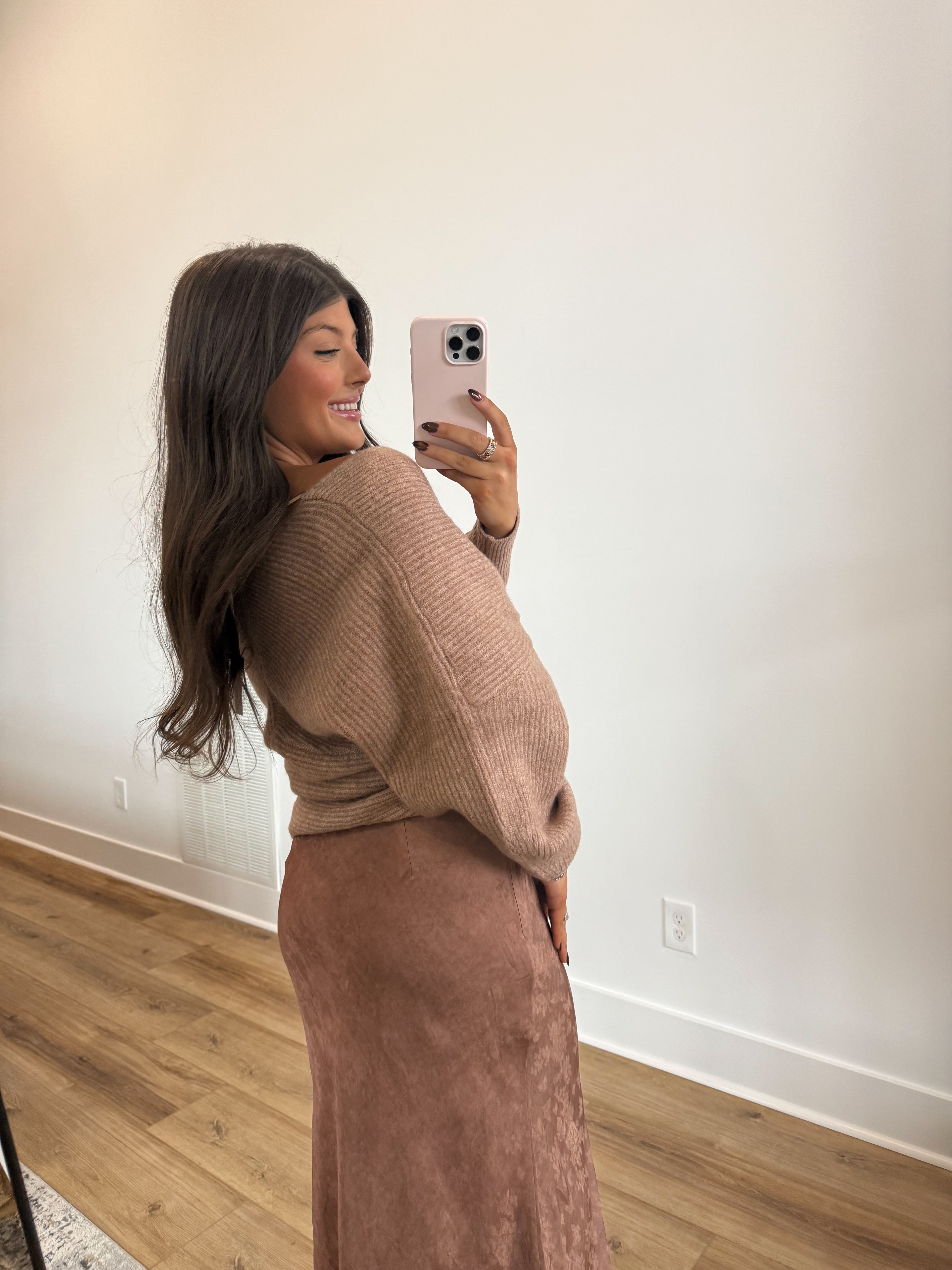 The Maren Wrap Sweater