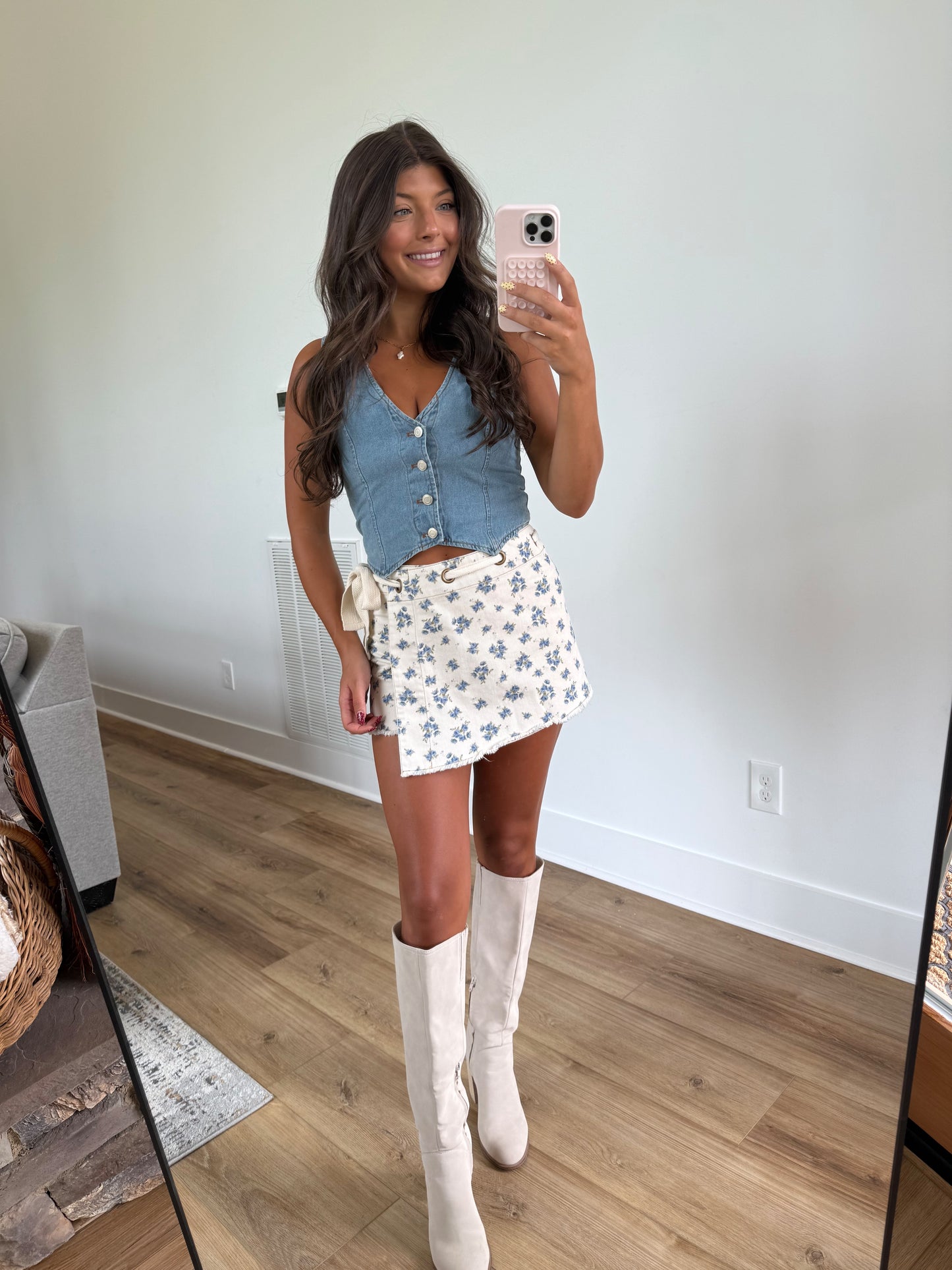 The Indigo Skort