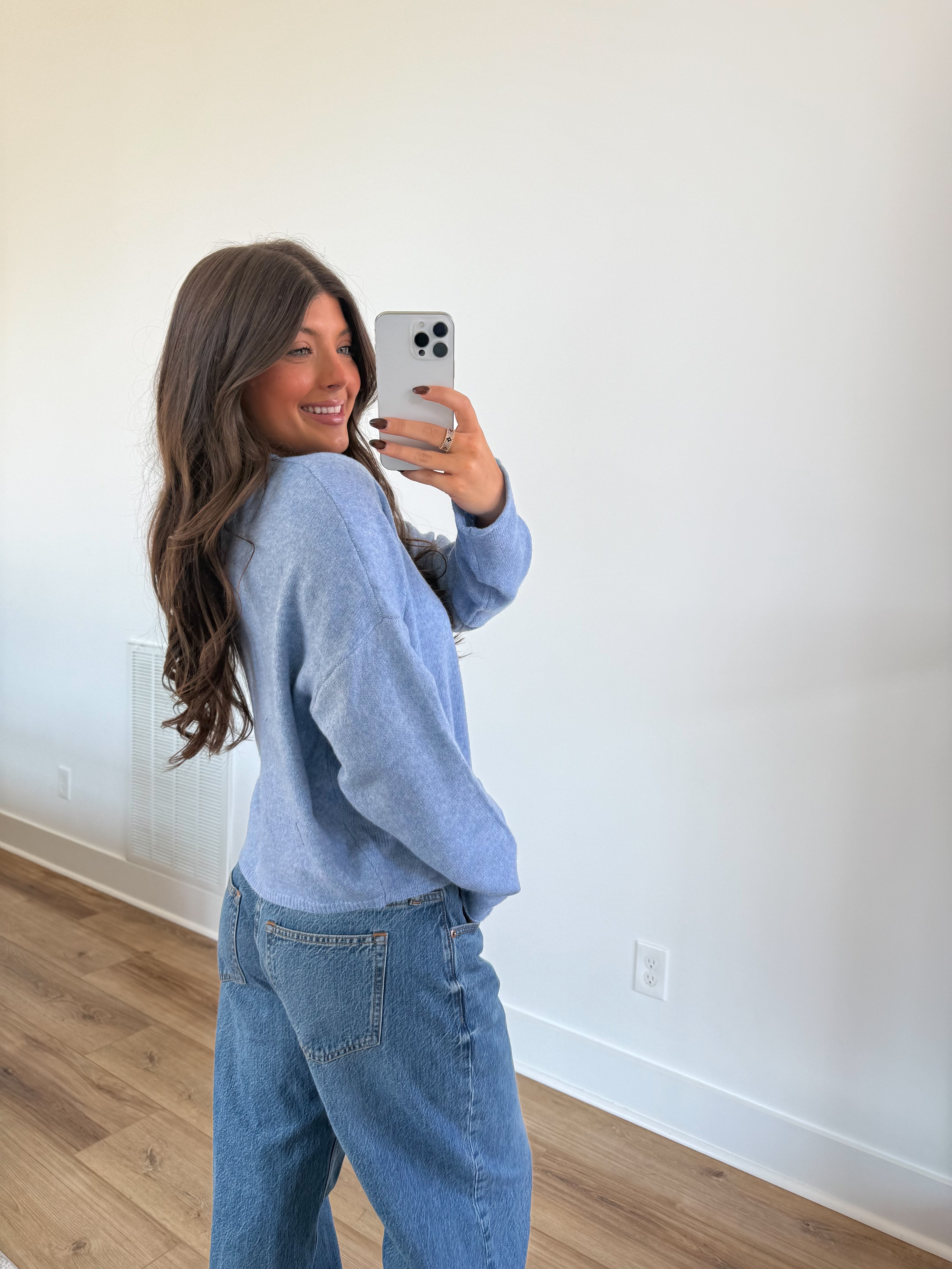 Best Dress Cardigan (Blue)