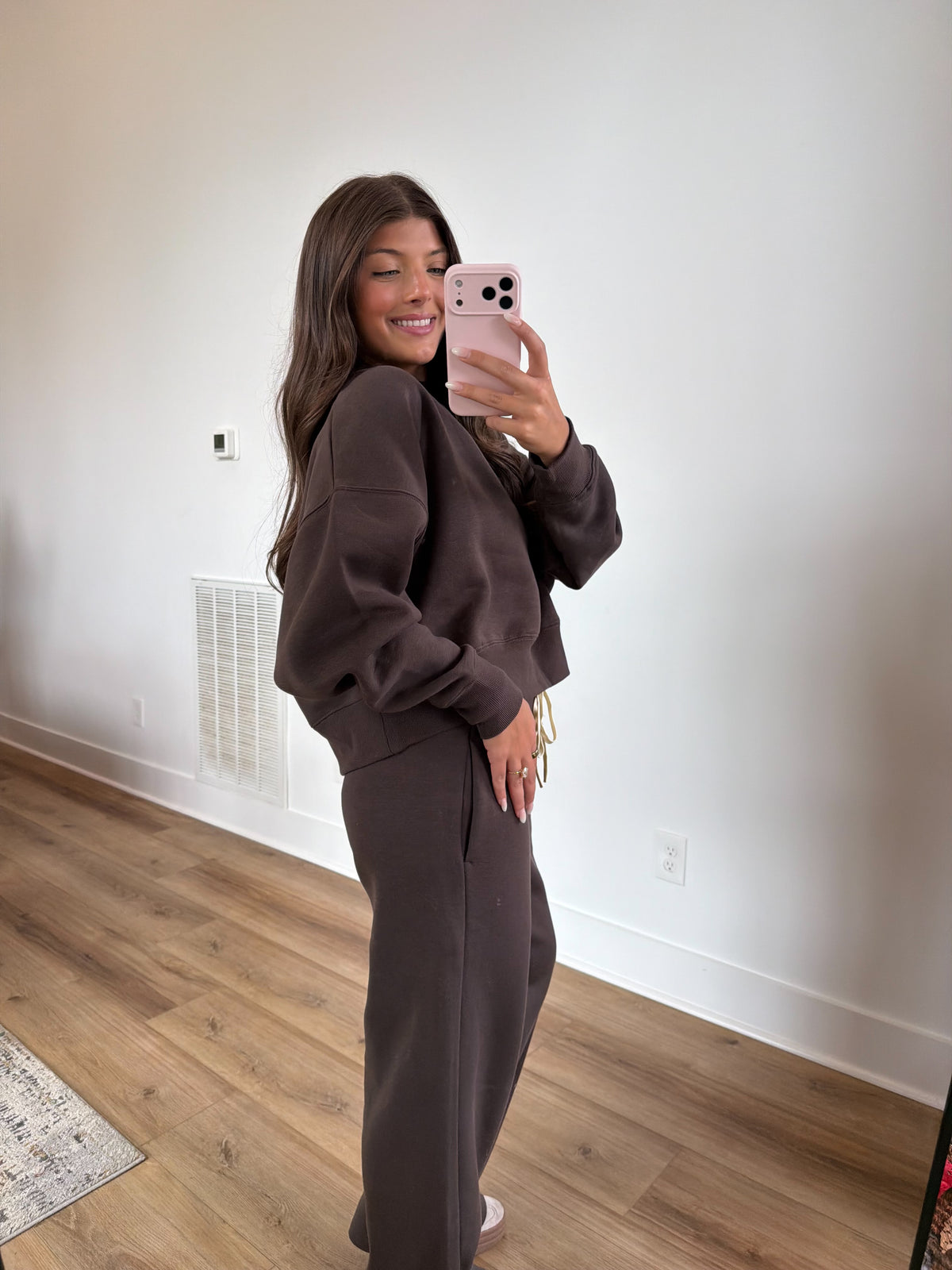 Mocha Sweatpants Set