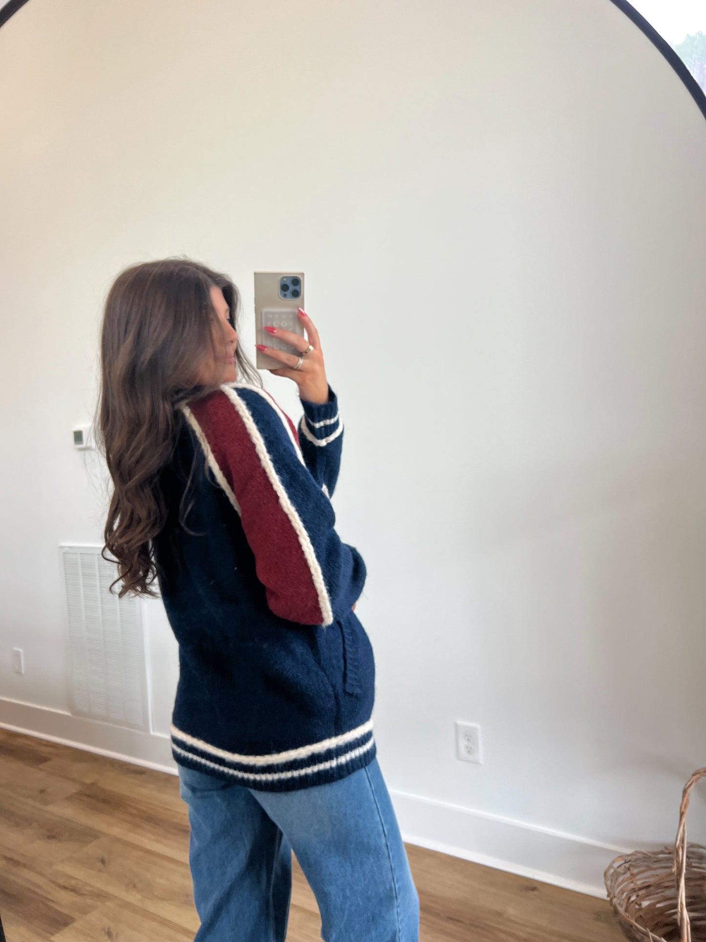 Navy Vintage Jacket