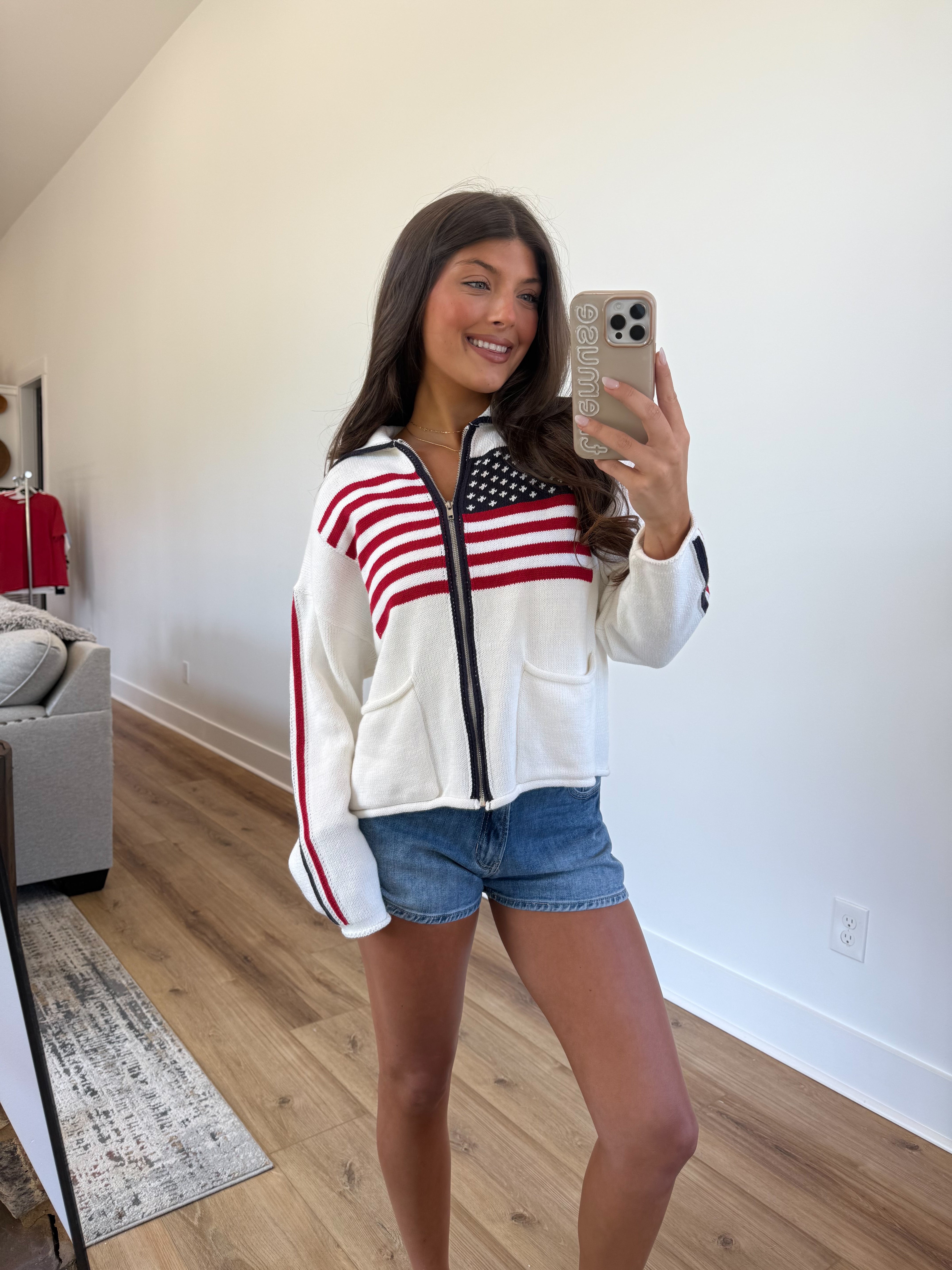 Stars & Stripes Zip Up
