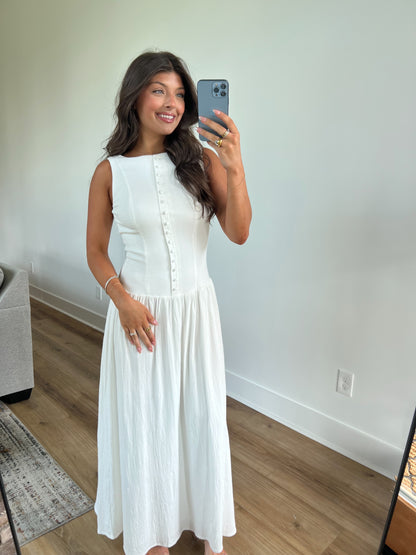 Drop Waist Maxi Dress