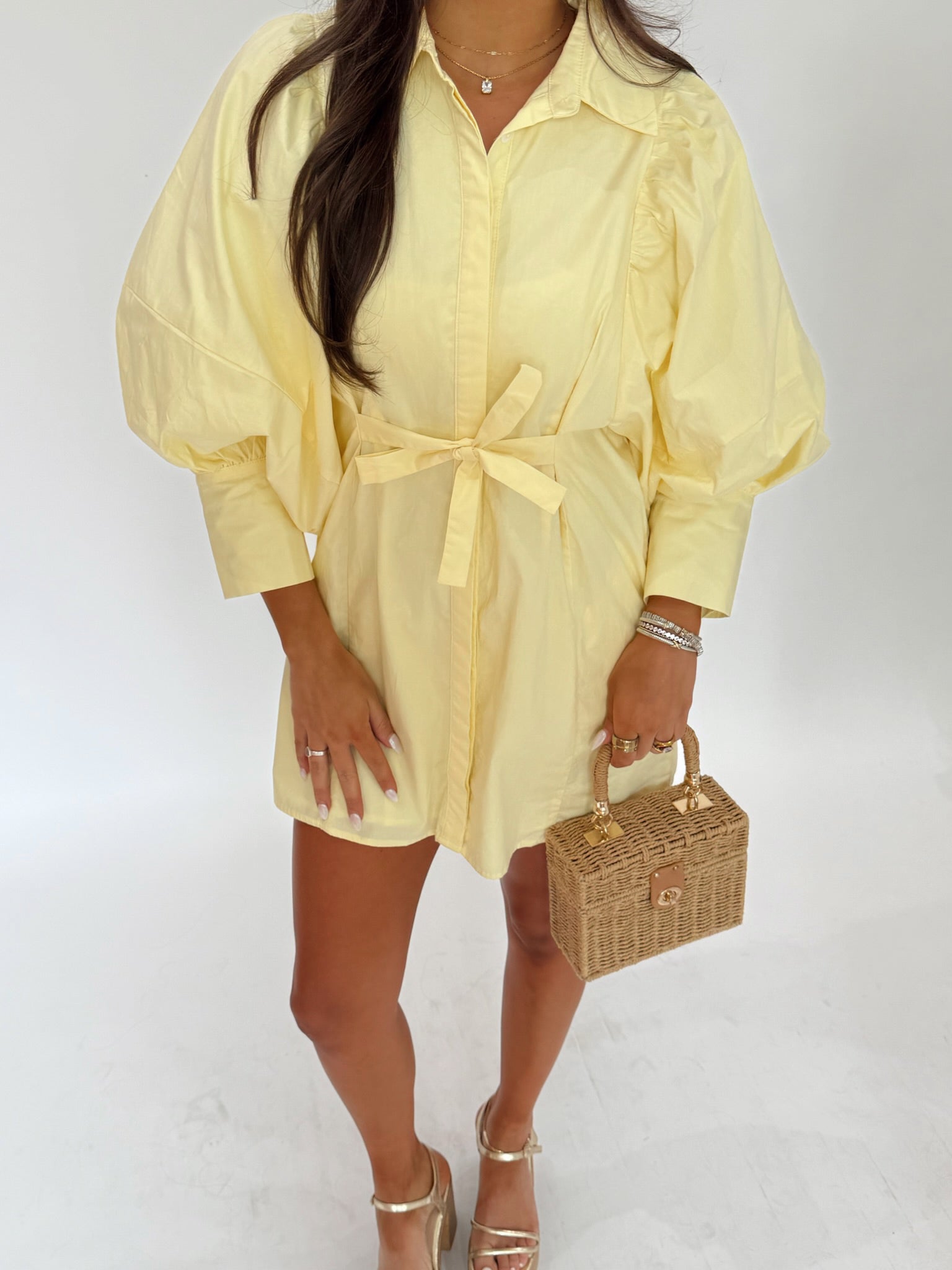 Sunday Morning Dress (Sunny Yellow)