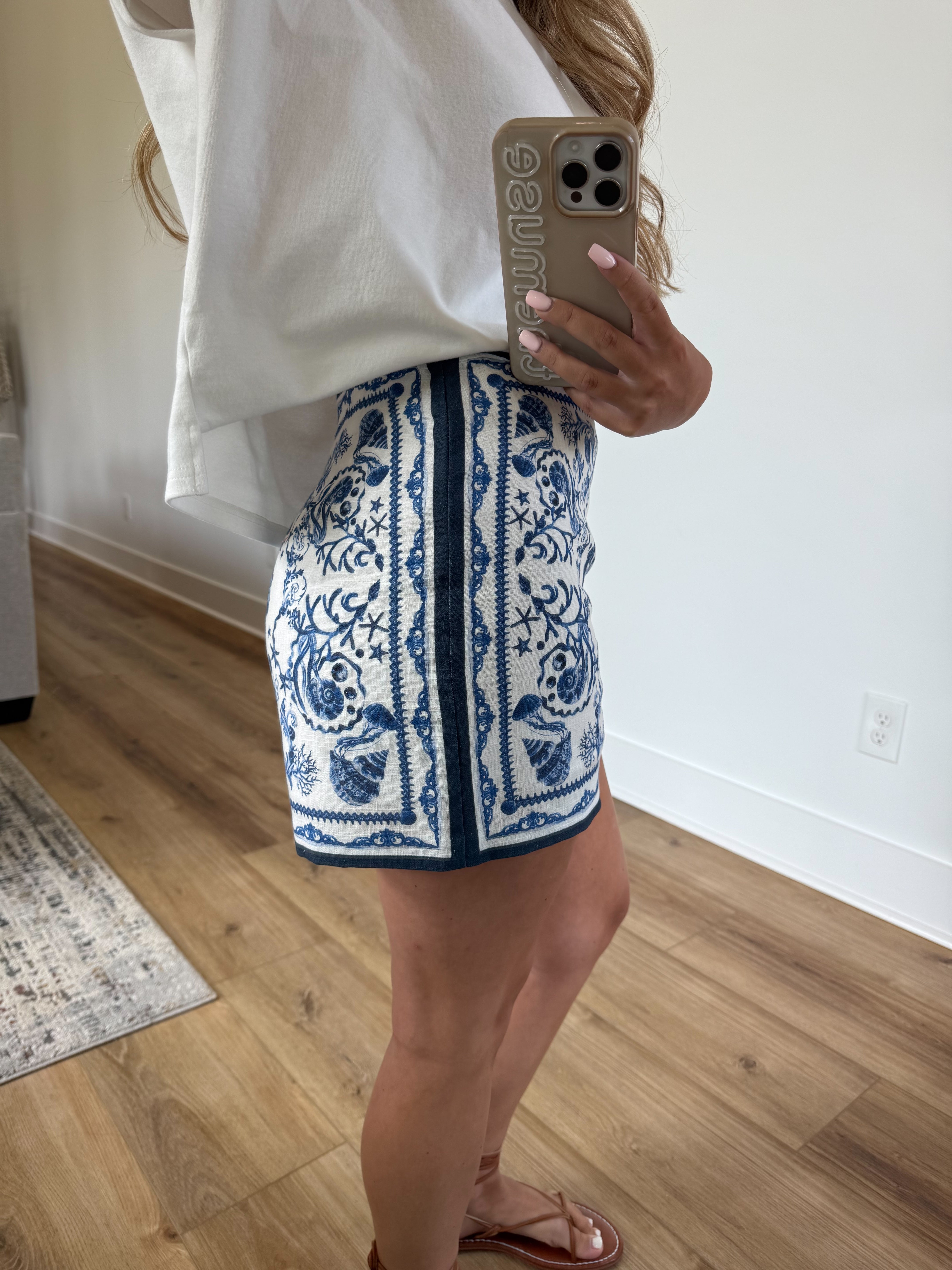 Greece Mini Skirt