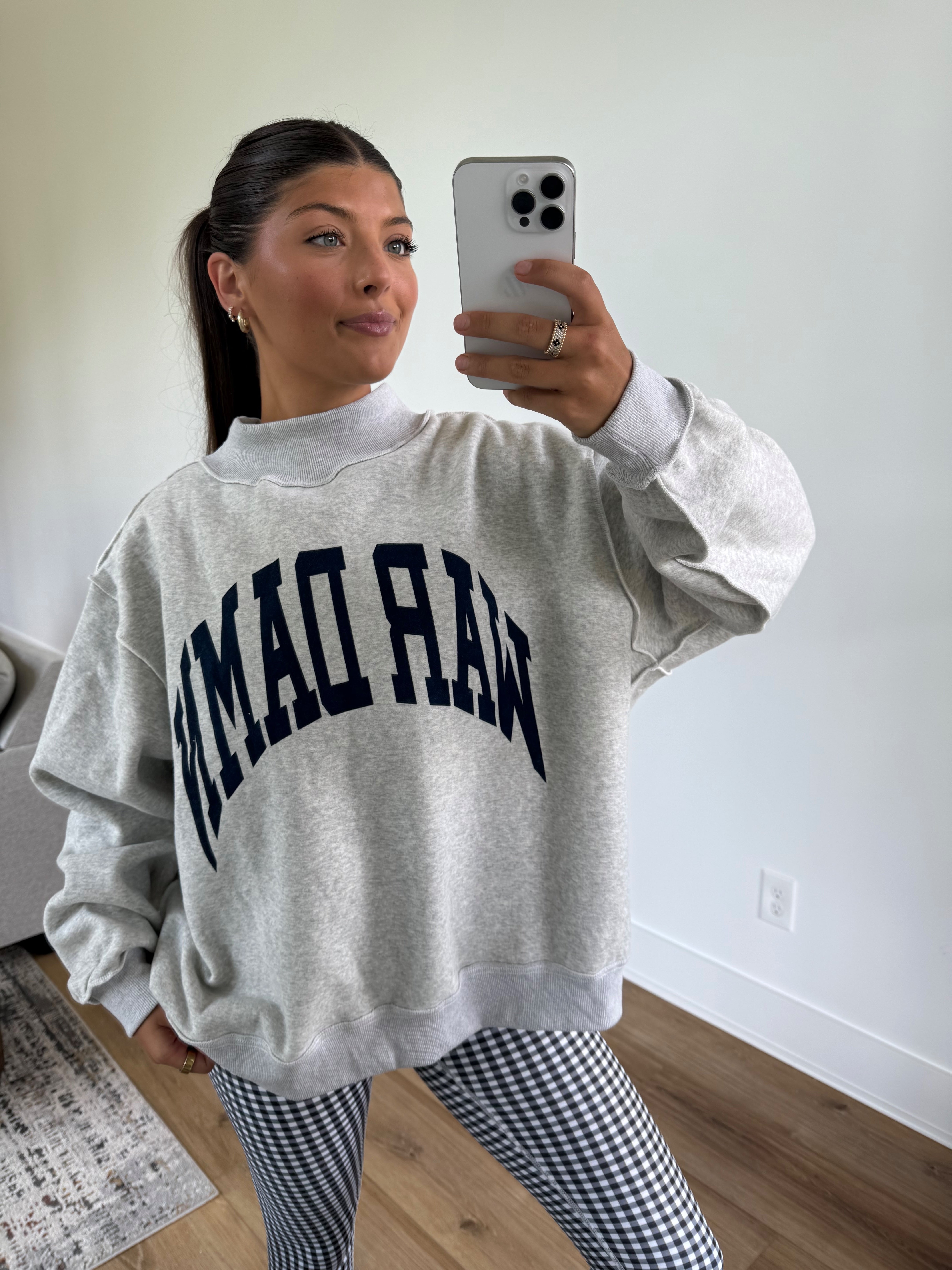 War Damn x Tigers Mockneck