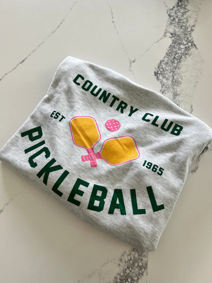 Pickleball Country Club Sweatshirt