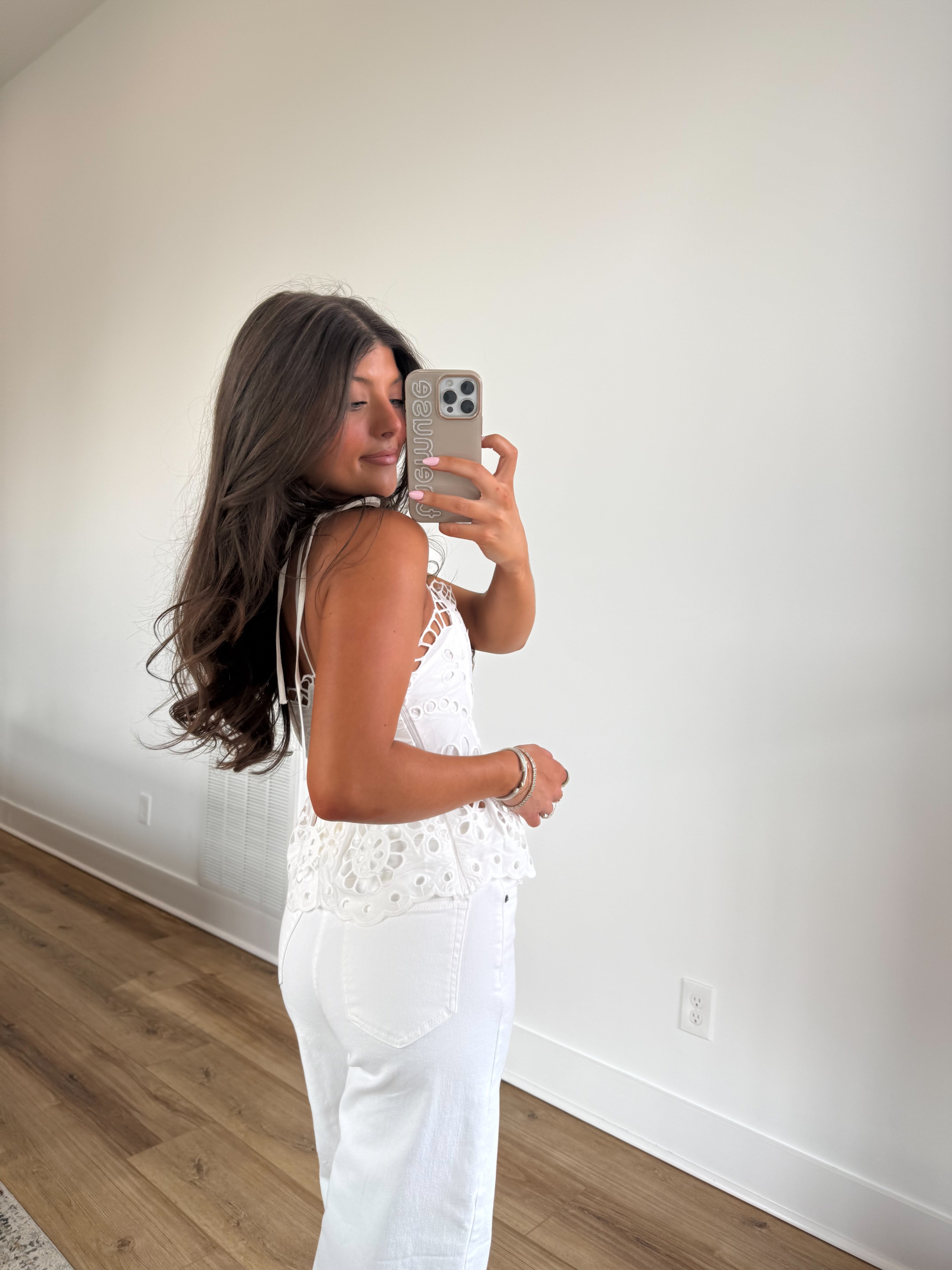 The Heirloom Eyelet Top