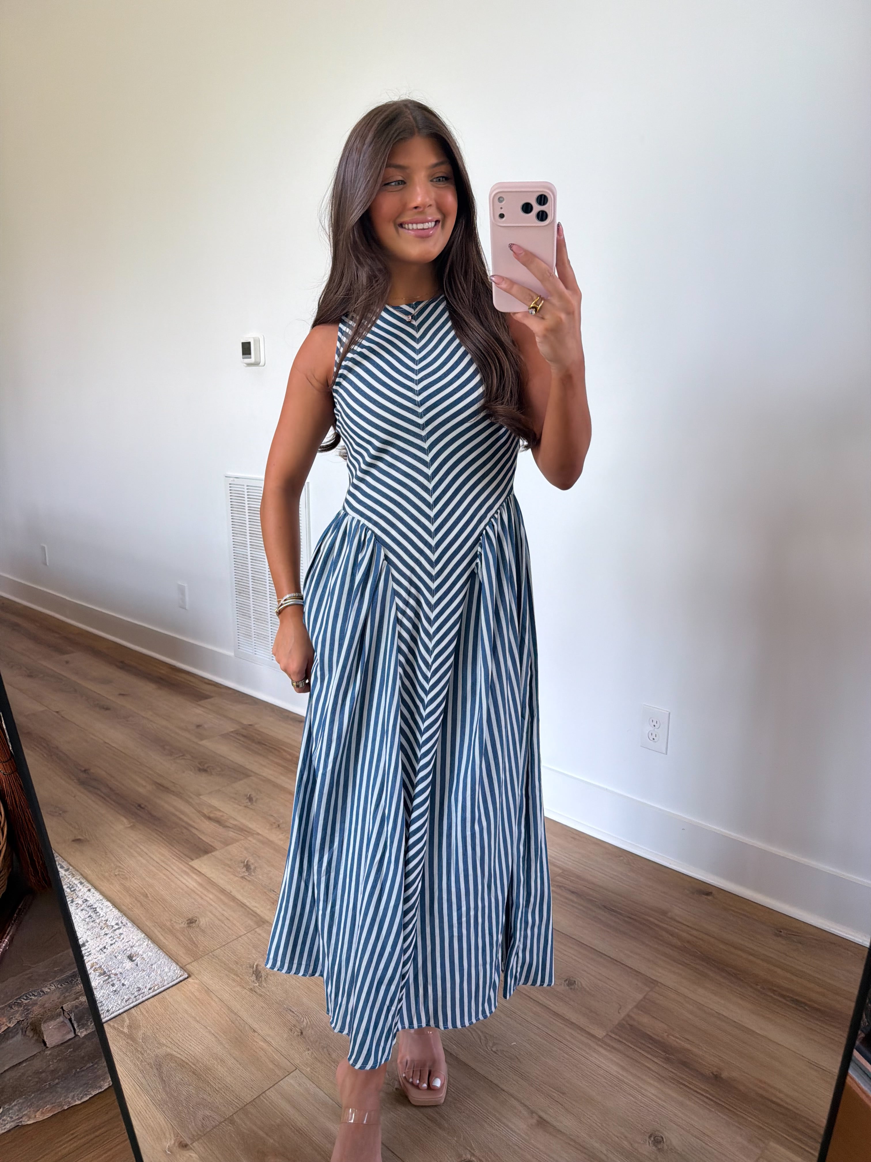 Denim Row Maxi