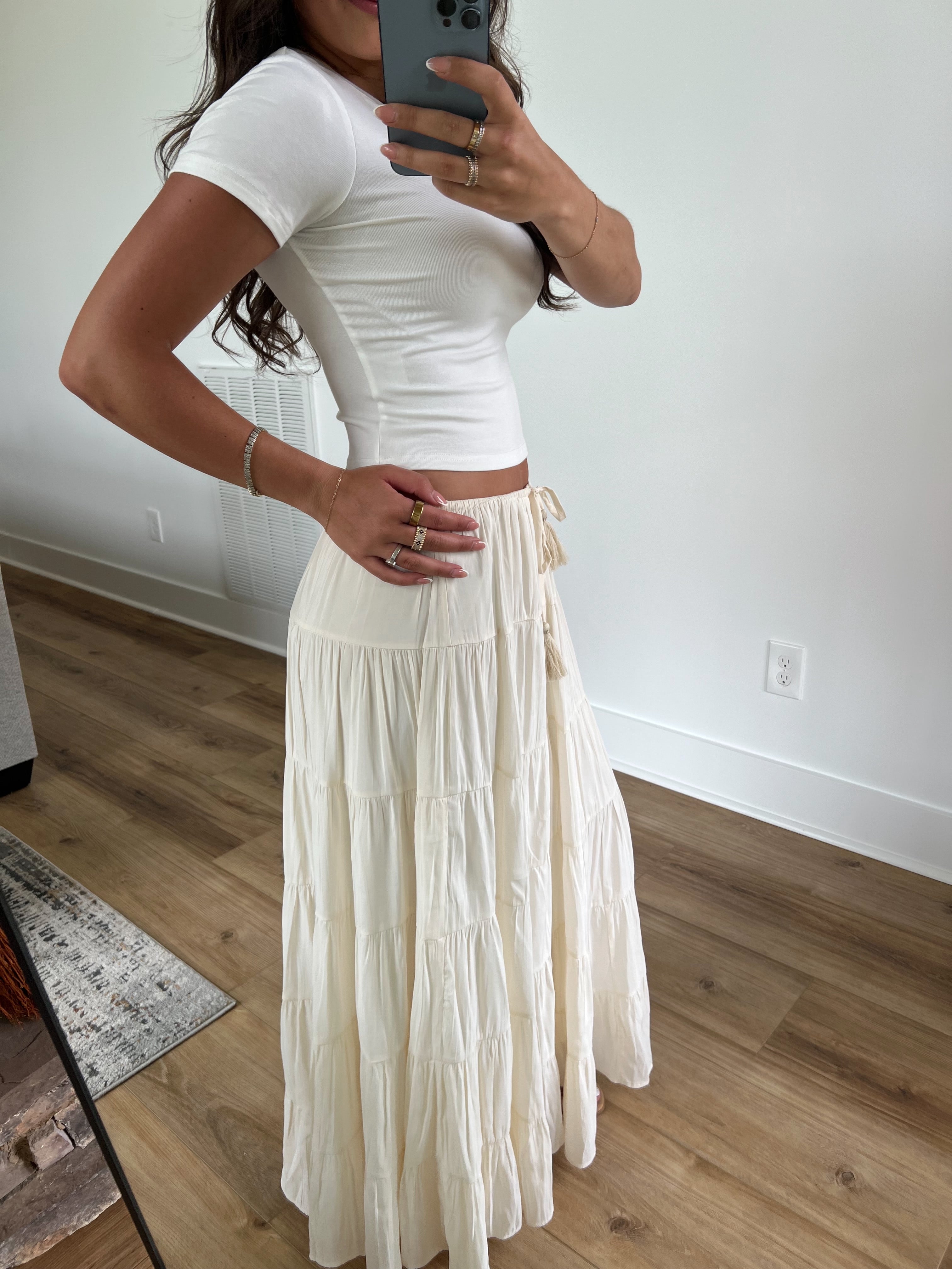 Bella Tiered Maxi Skirt