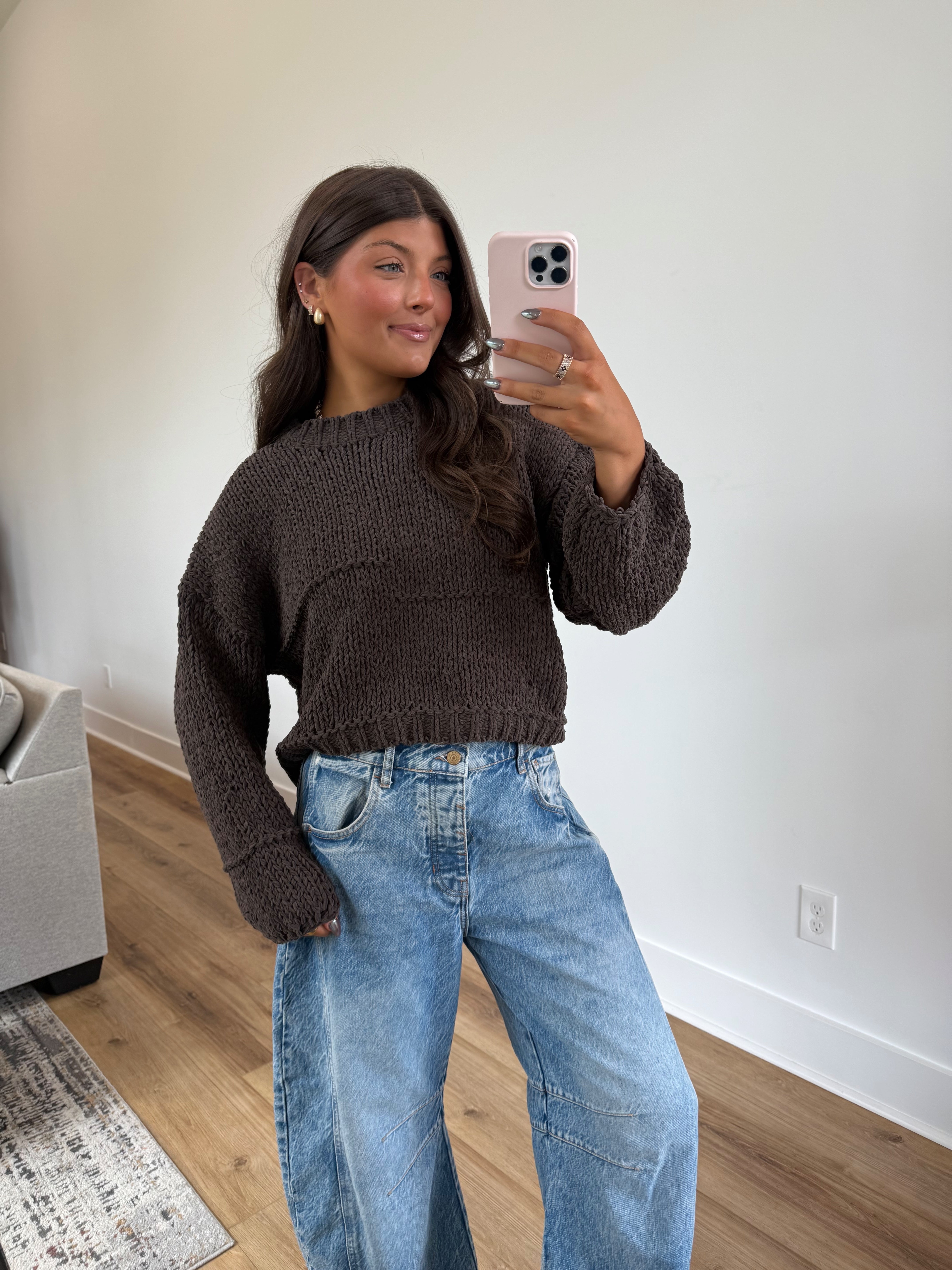 Chunky Cocoa Sweater