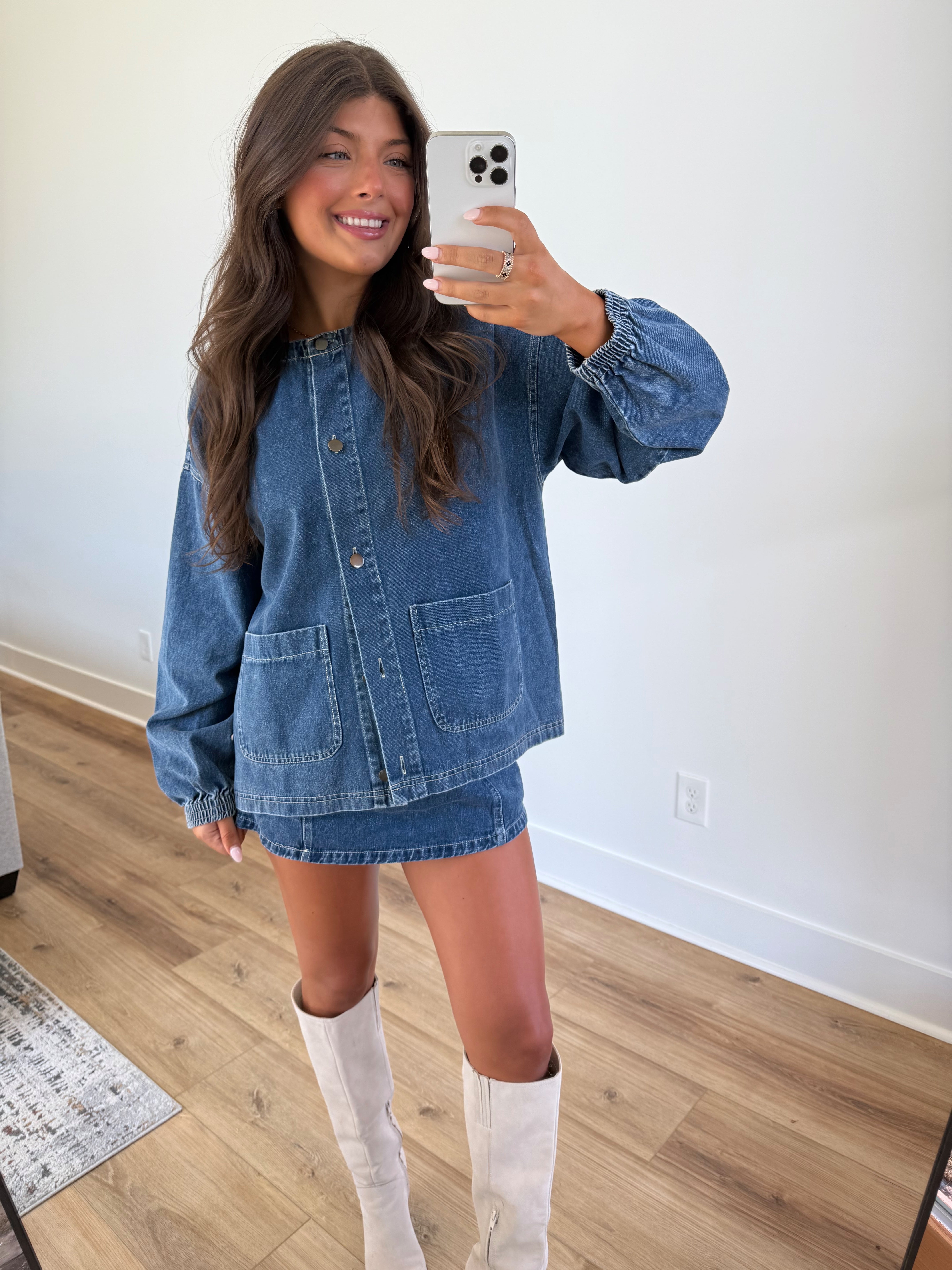 Dairy Girl Denim Set(PRE-ORDER (End of Oct.)/ Restock)