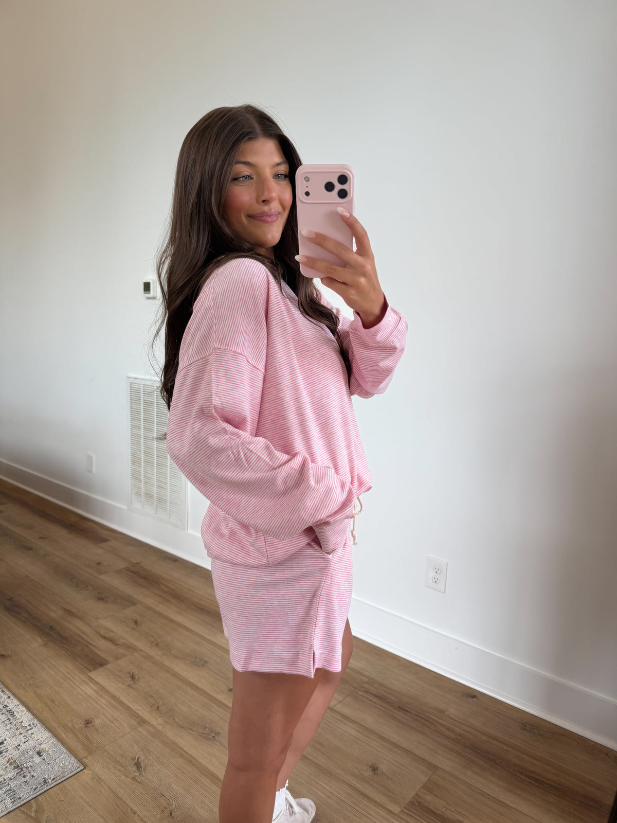 Strawberry Milk Stripes Set