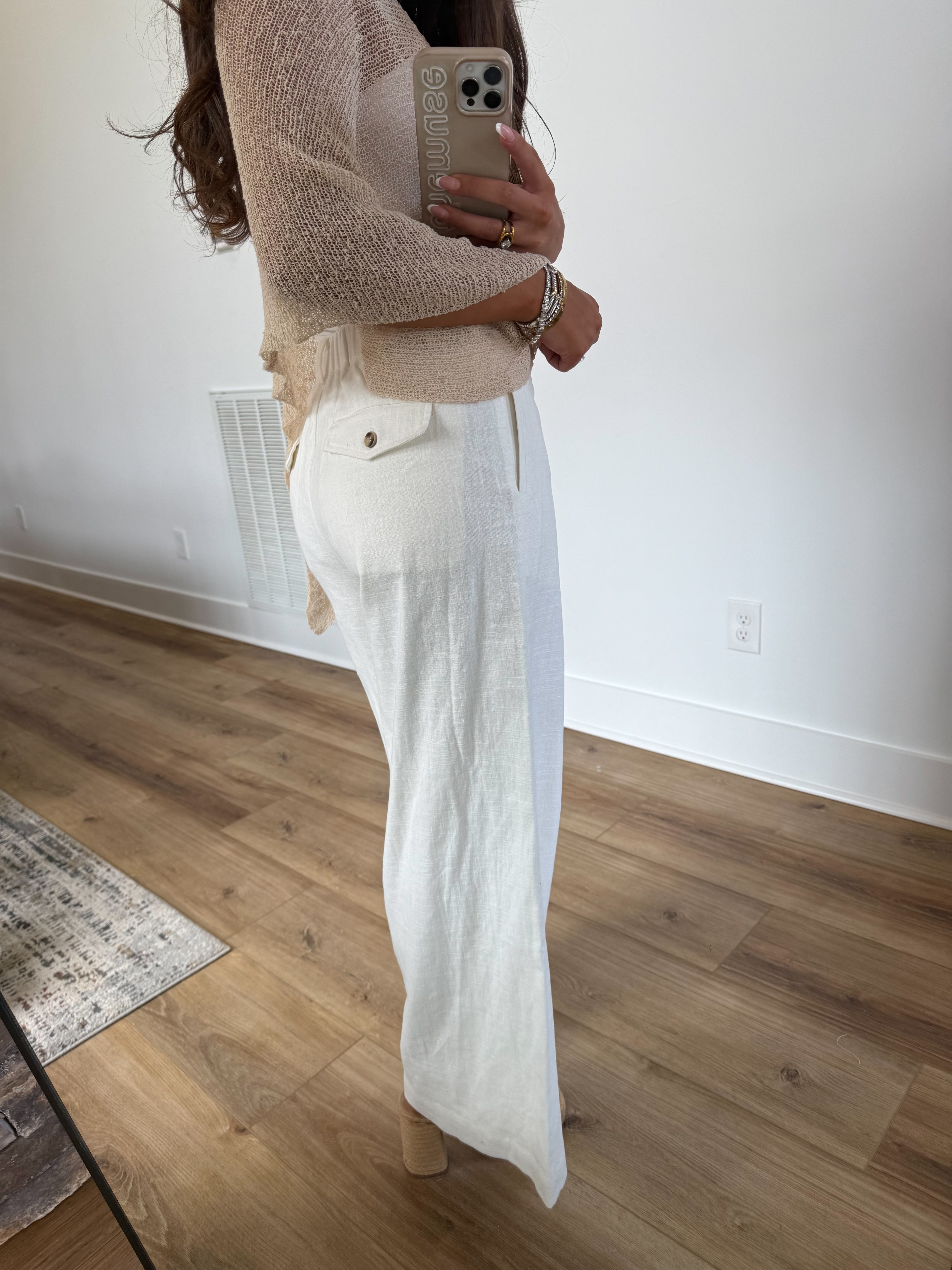Elara Linen Pants