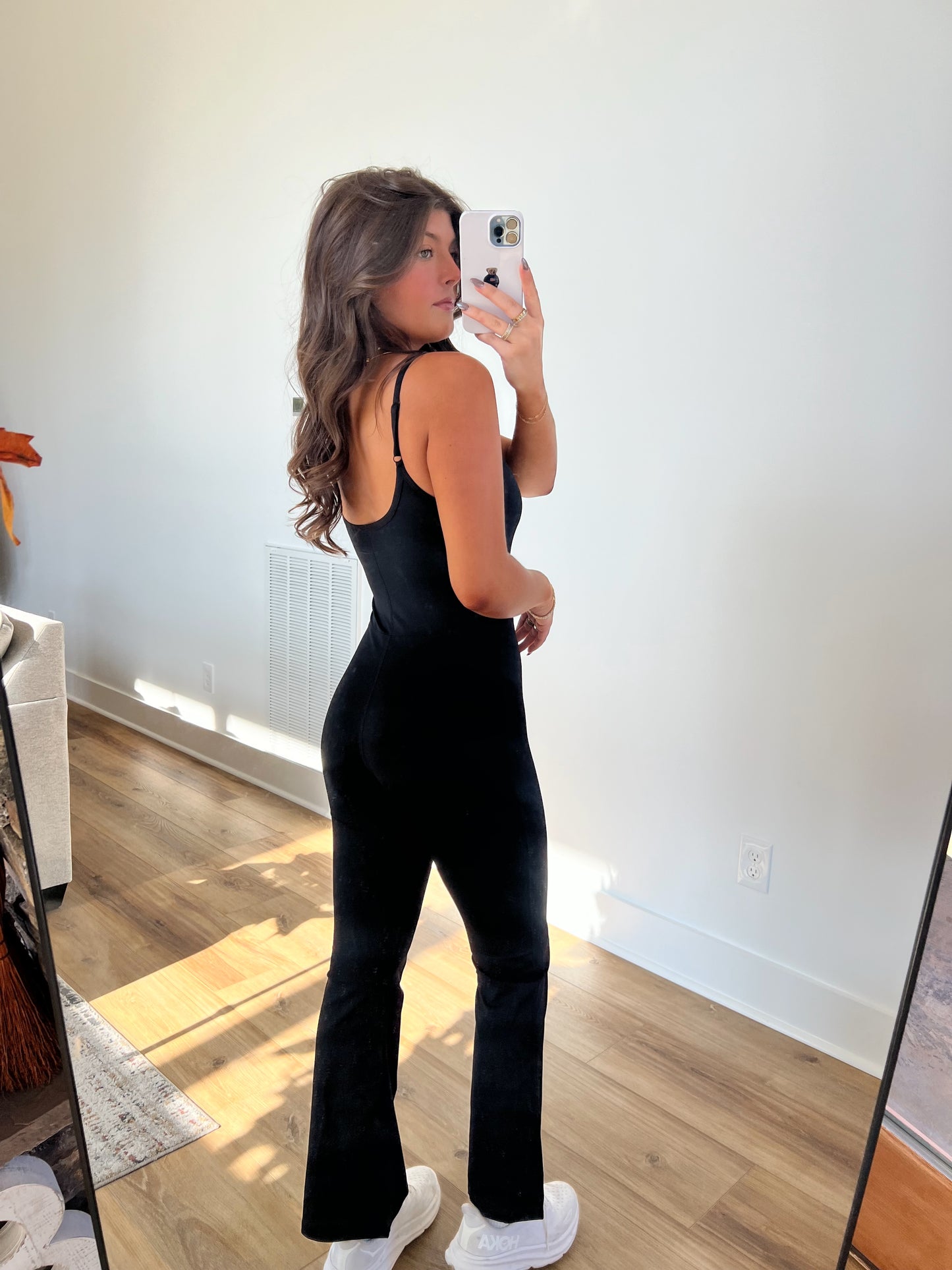Essential Black Flare Jumpsuit