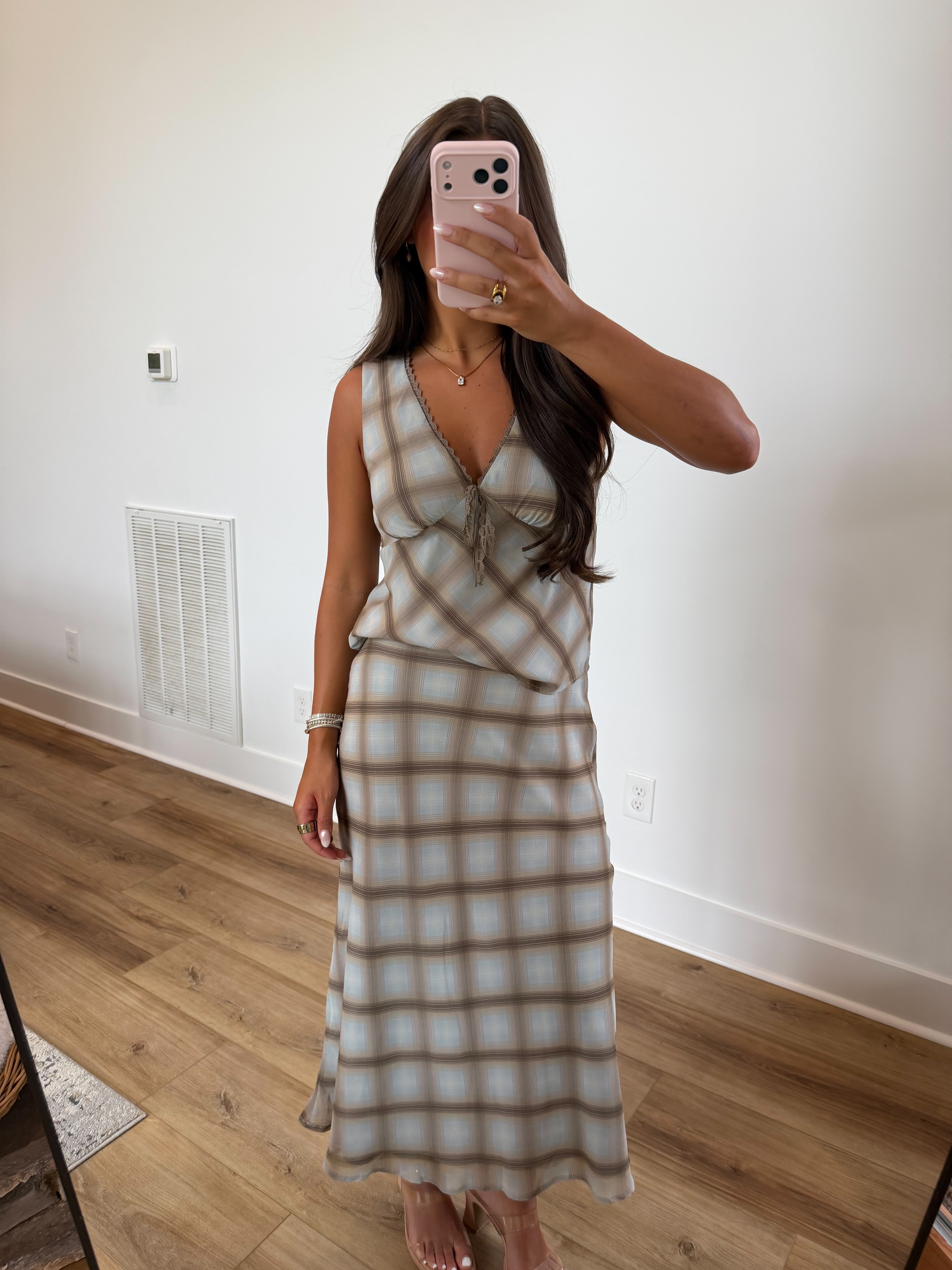The Chelsea Plaid Set